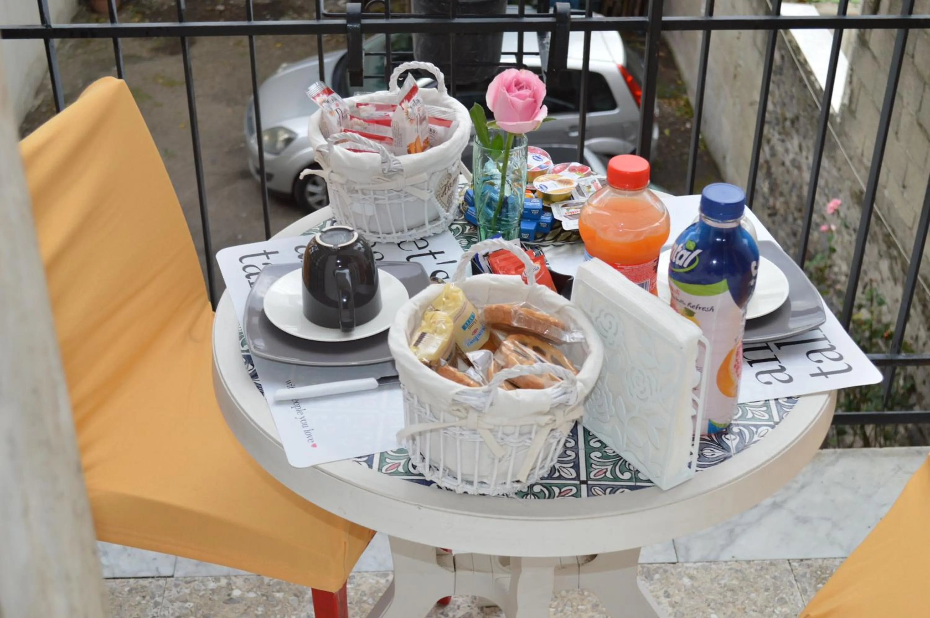 Balcony/Terrace in B&B Frangi