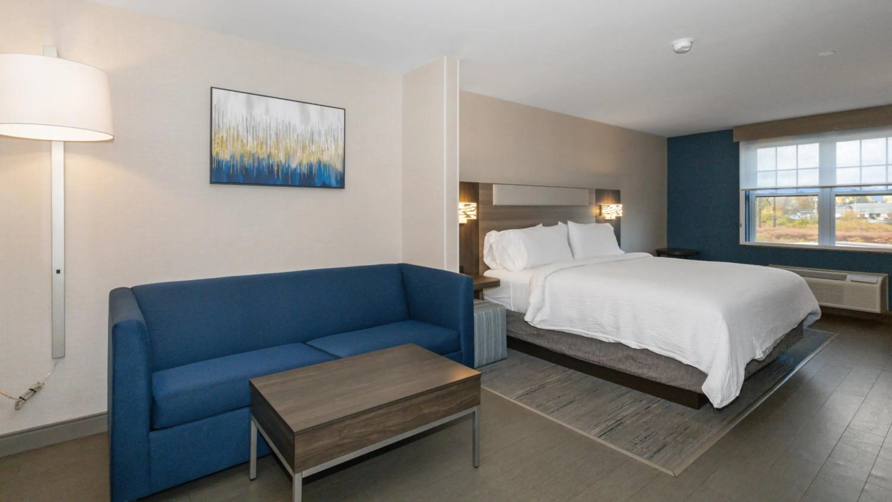 Photo of the whole room, Bed in Holiday Inn Express Hotel & Suites Hampton South-Seabrook by IHG