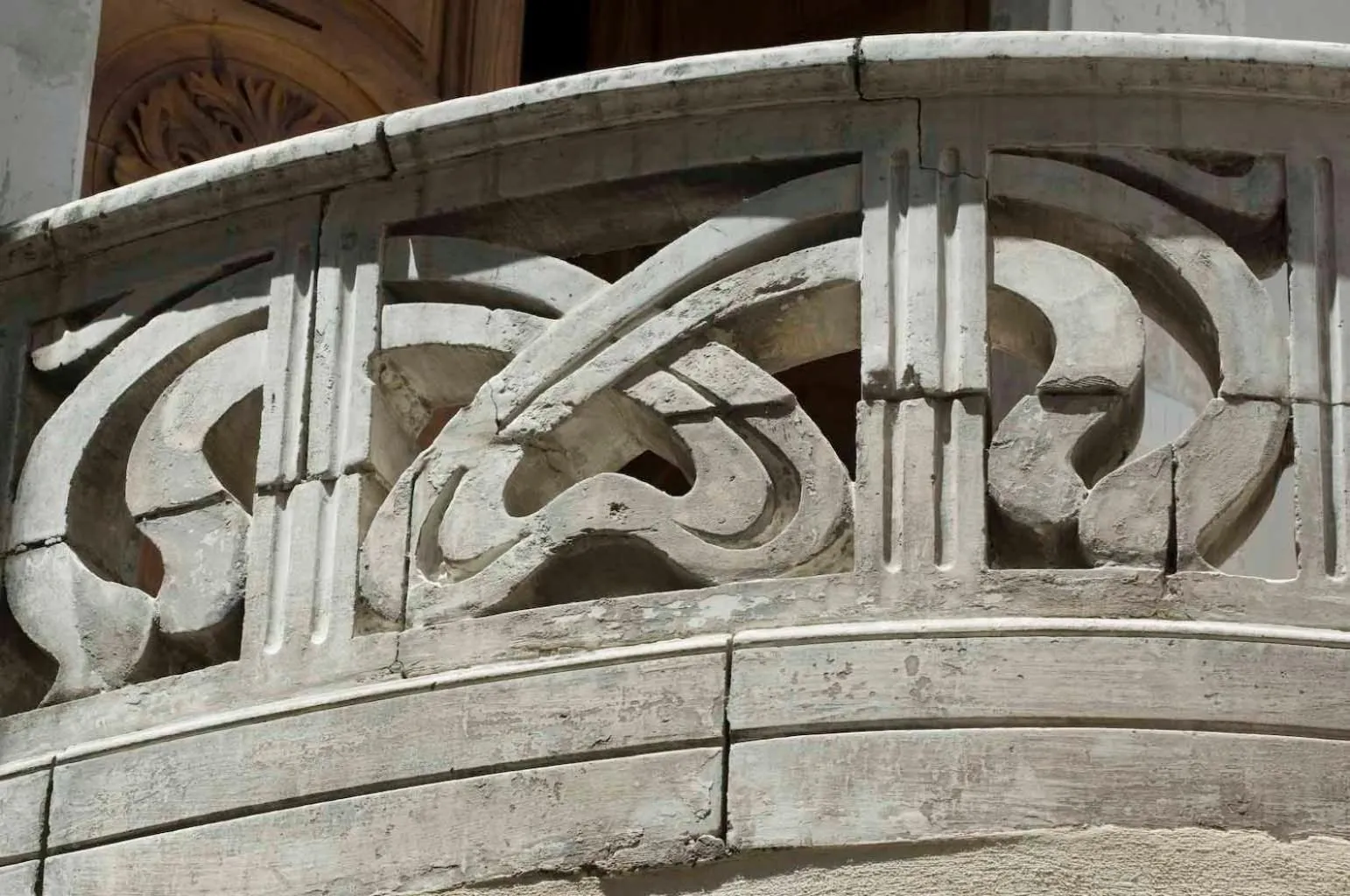 Decorative detail in Grana Barocco Art Hotel