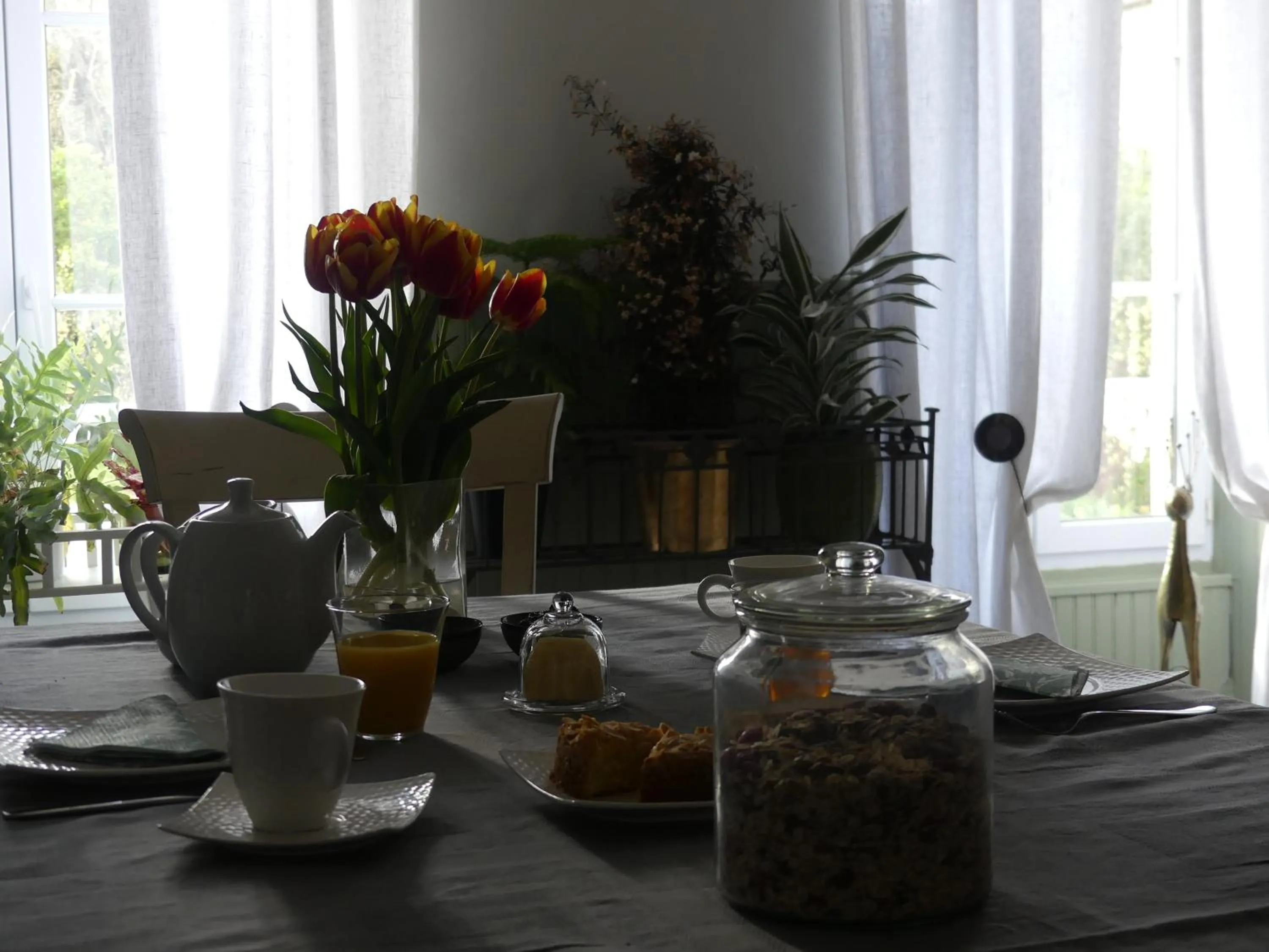 Breakfast in Domaine De La Cour Vautier