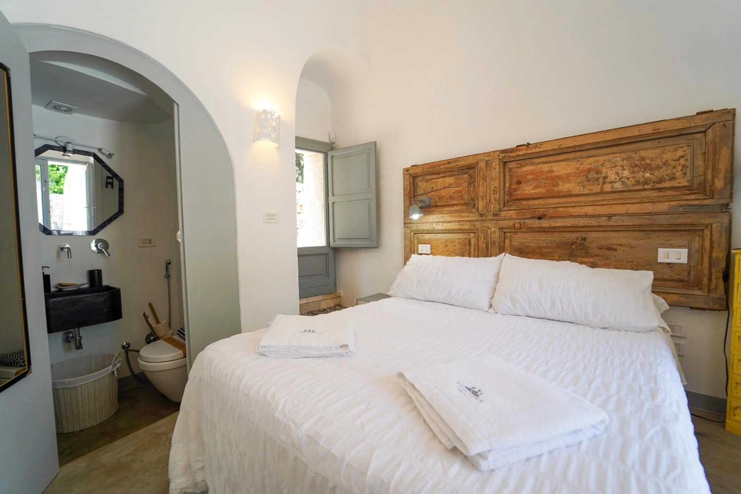 Bedroom in Villa Pesce