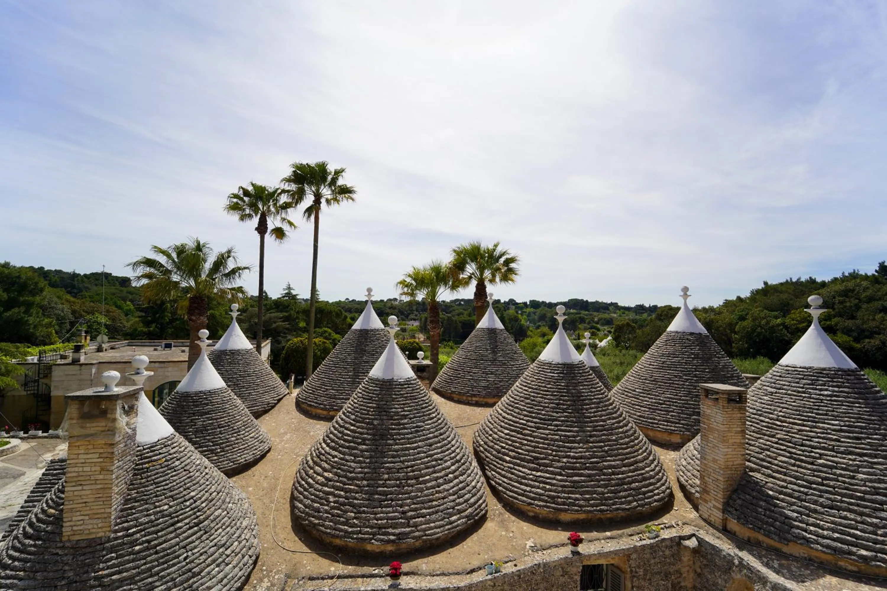 Natural landscape in Villa Pesce