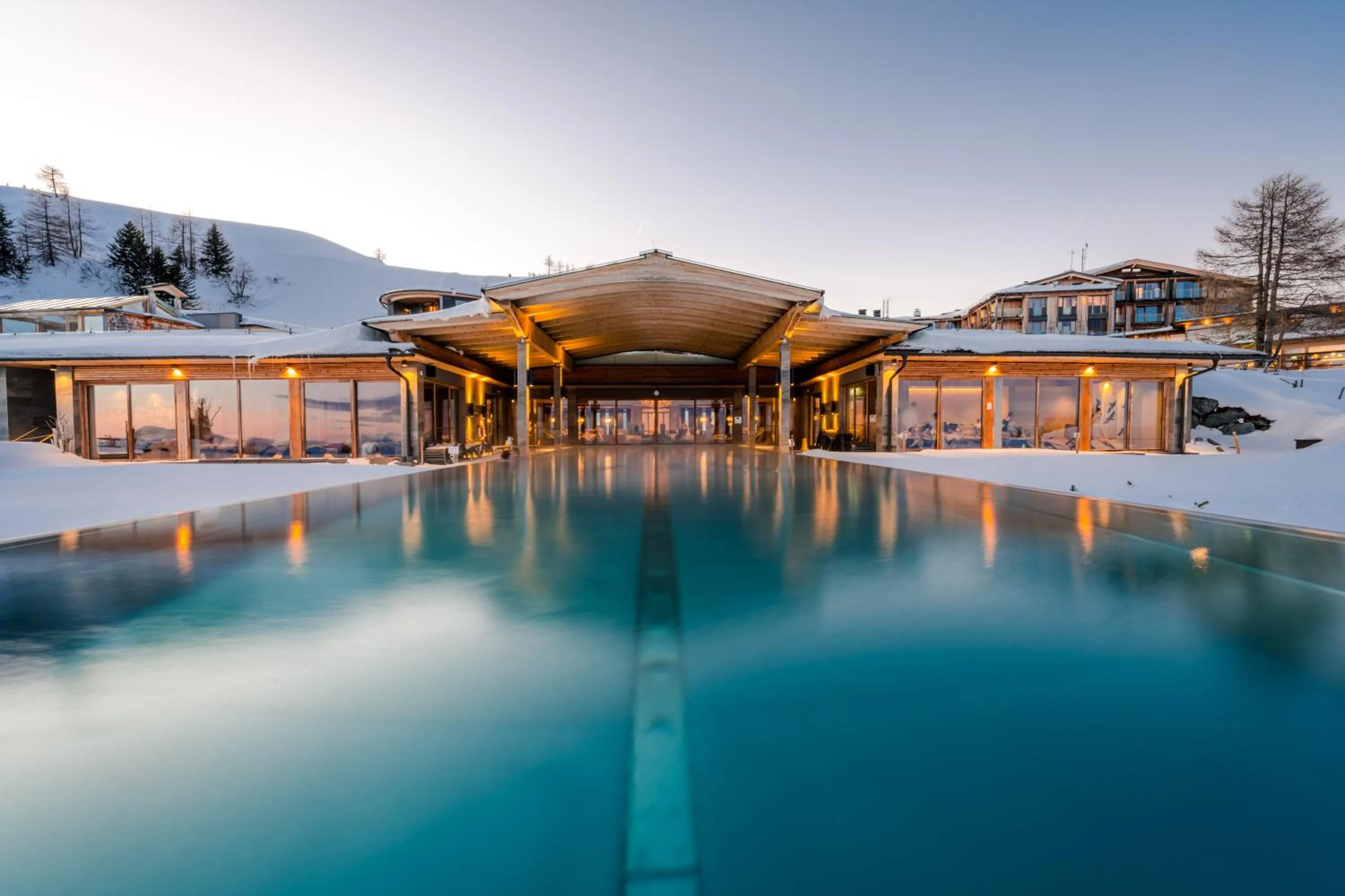 Swimming pool in Mountain Resort Feuerberg