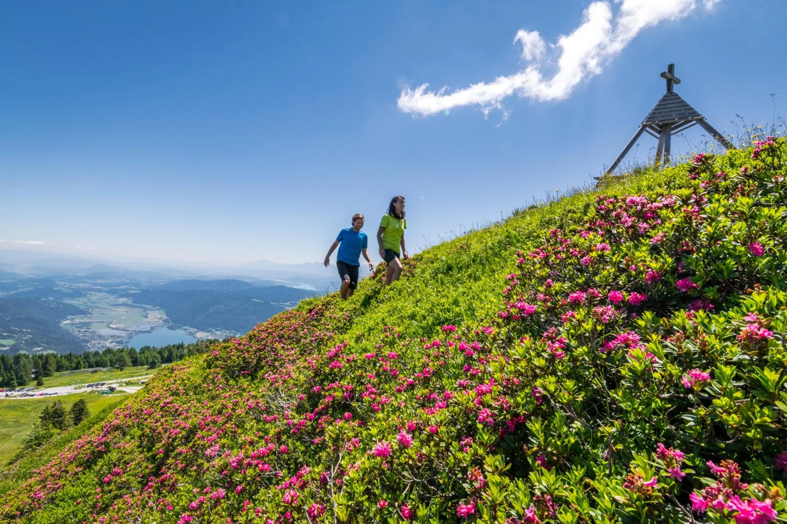 People in Mountain Resort Feuerberg