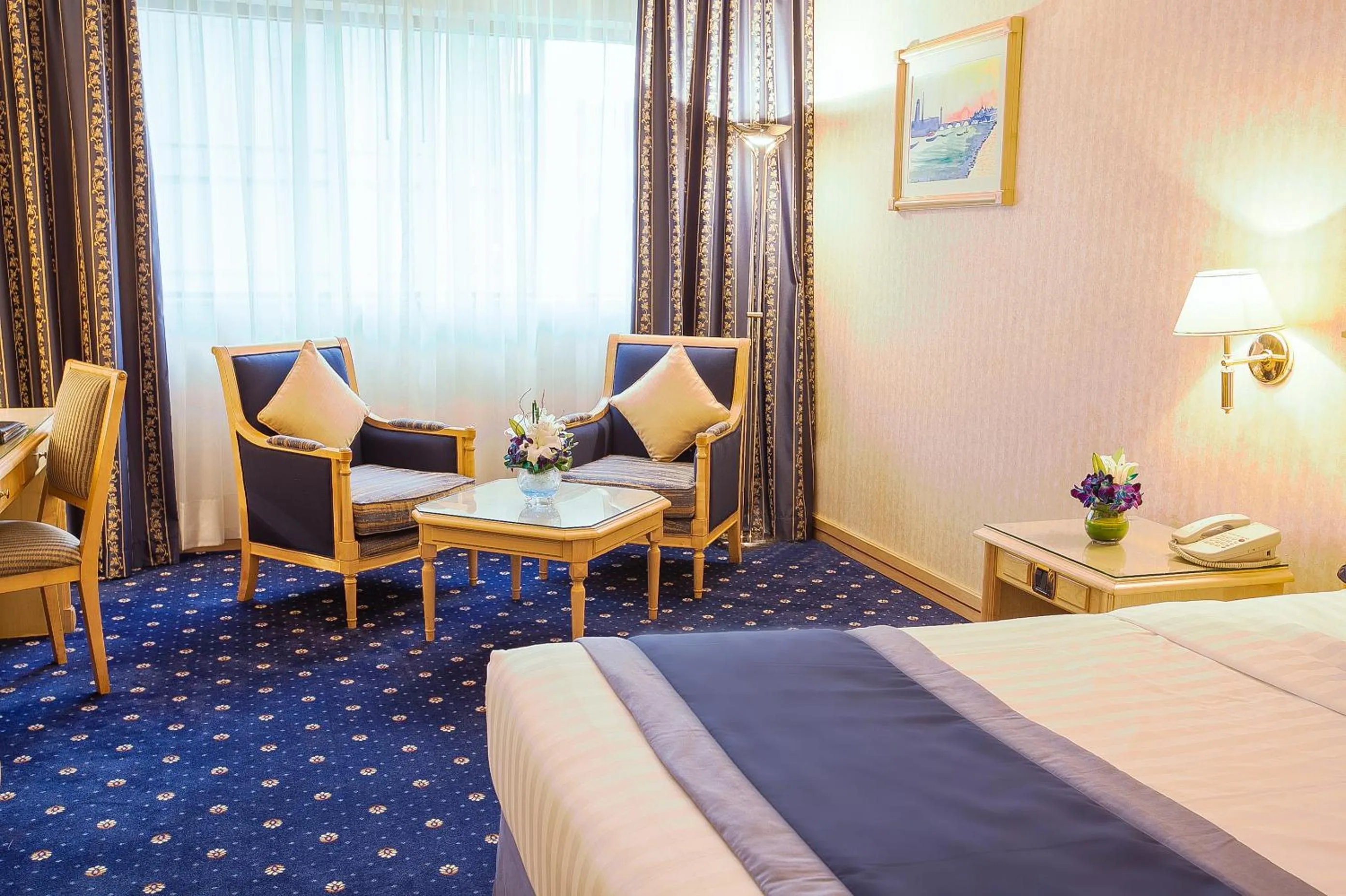 Bedroom, Bed in Capitol Hotel Jumeirah Dubai