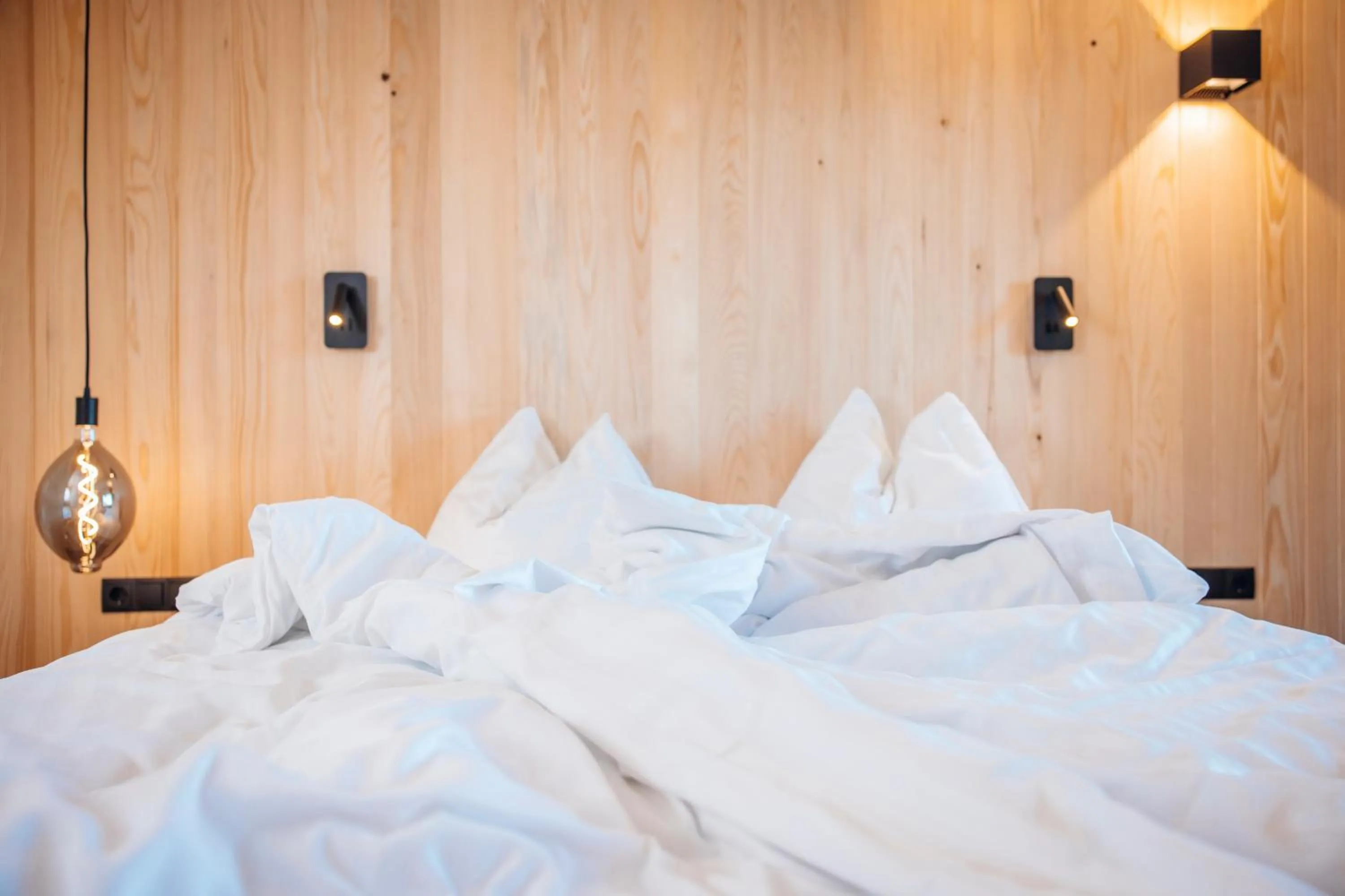 Bedroom, Bed in Hotel Gasthof Hirschentenne