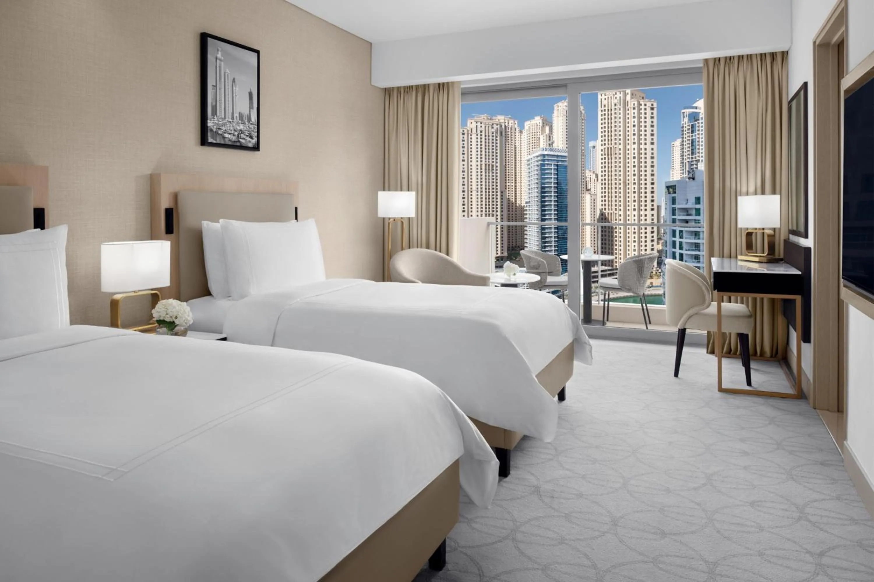 Photo of the whole room, Bed in JW Marriott Hotel Marina