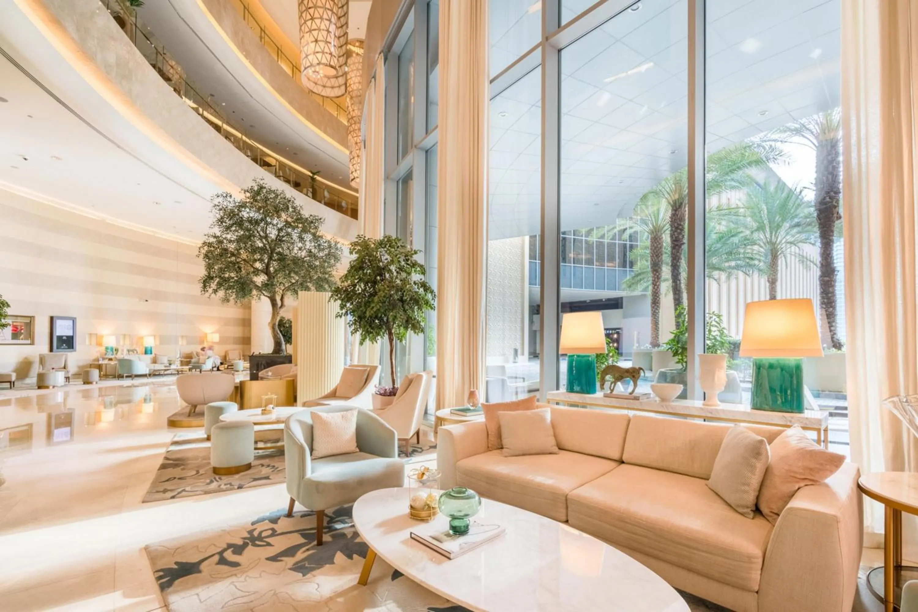 Lobby or reception in JW Marriott Hotel Marina