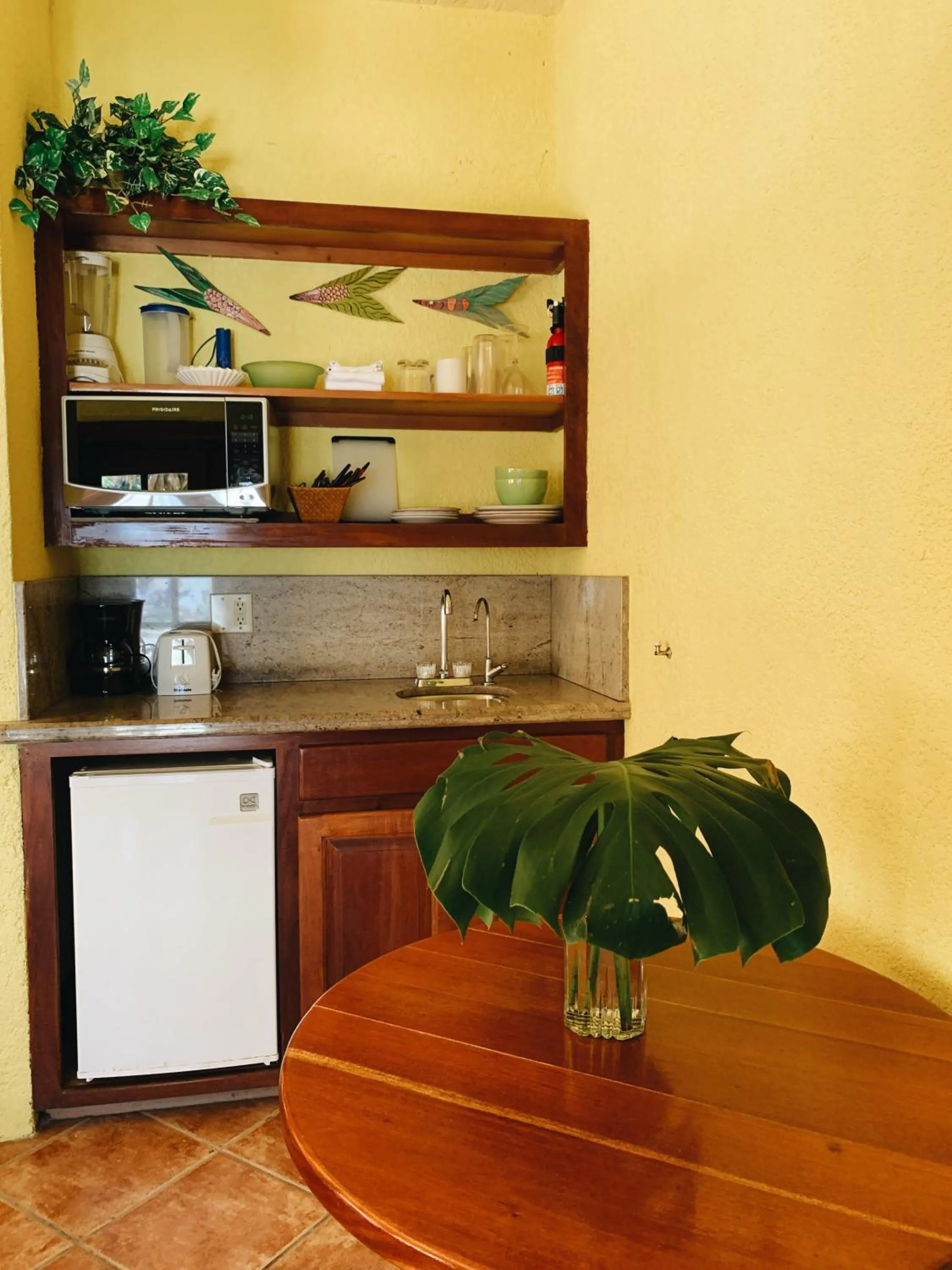 Kitchen or kitchenette in Caye Casa