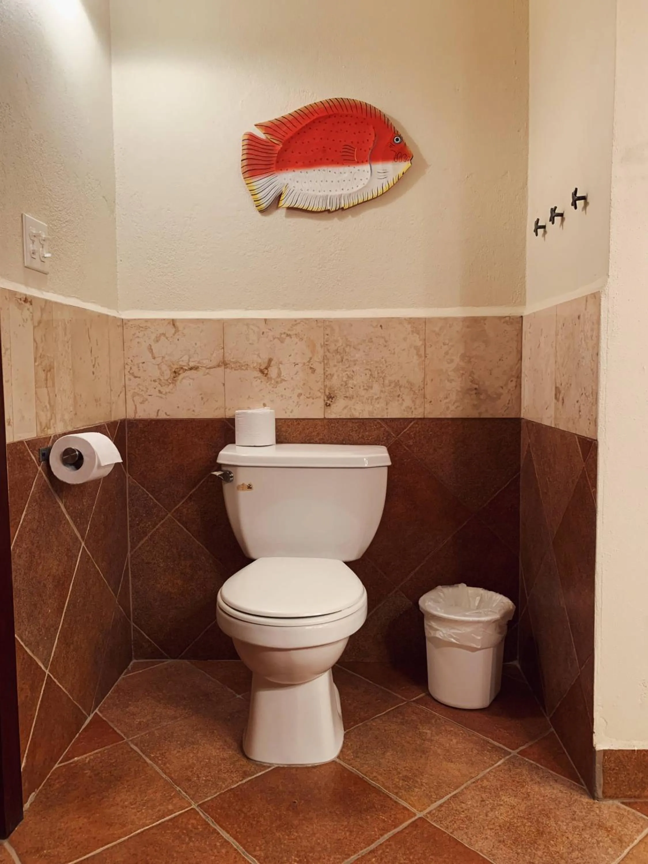 Bathroom in Caye Casa