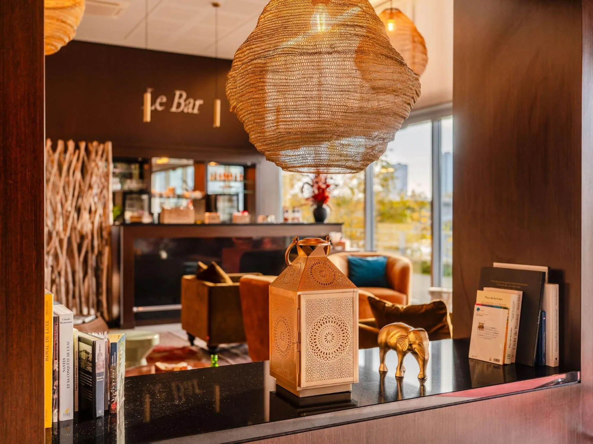 Lounge or bar in Residhome Nantes Berges De La Loire