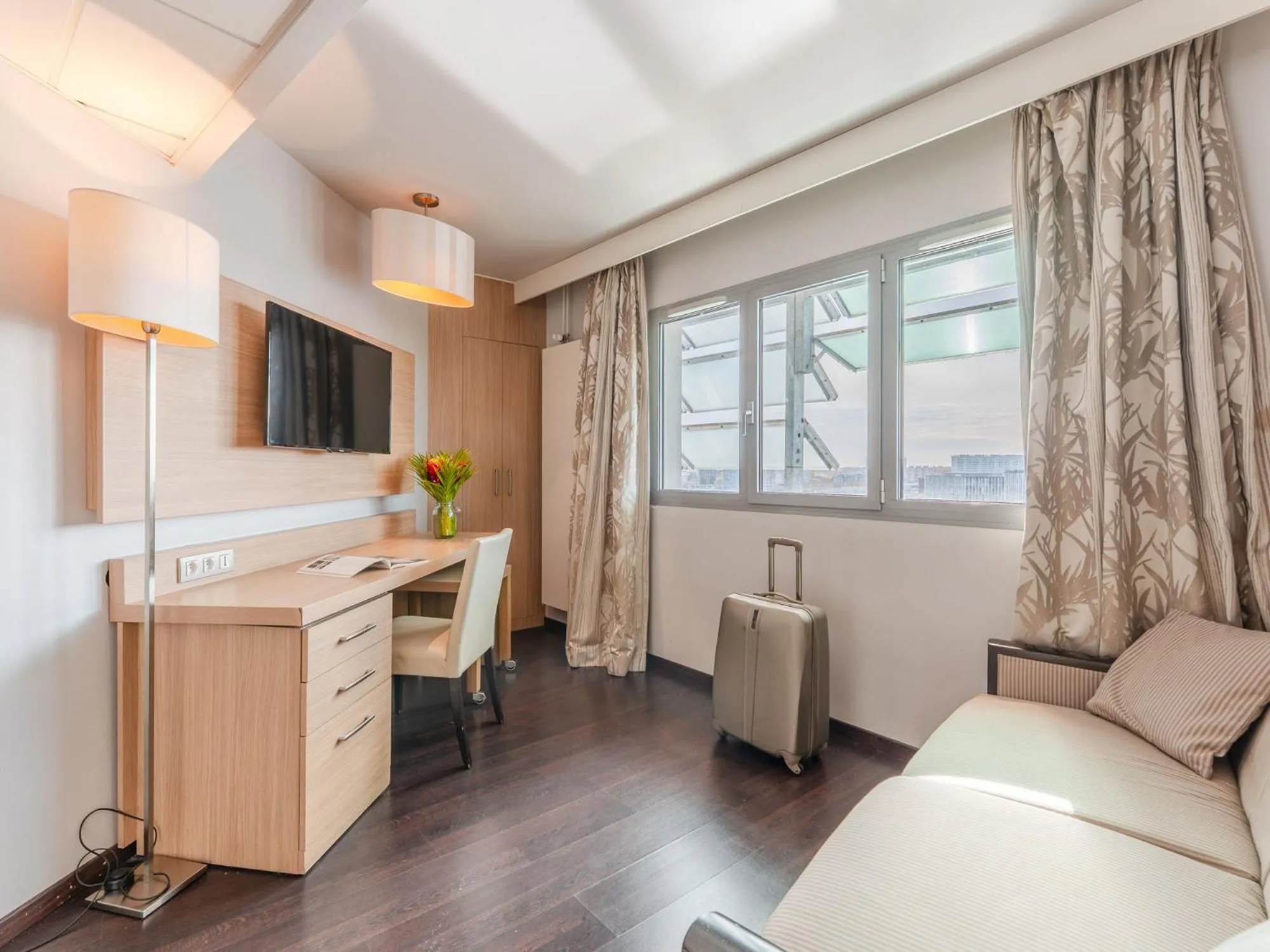 Bedroom in Residhome Nantes Berges De La Loire