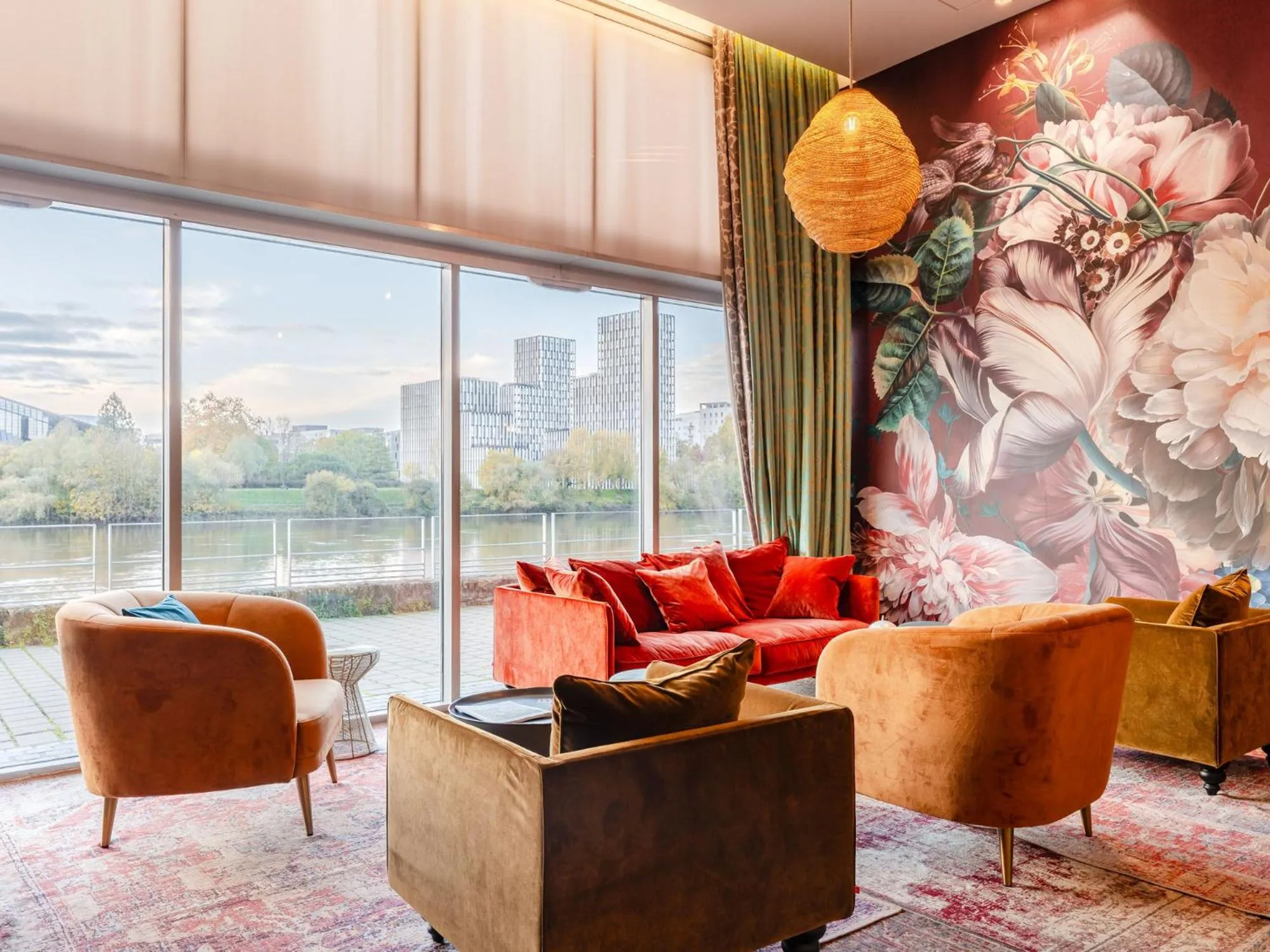 Lounge or bar in Residhome Nantes Berges De La Loire