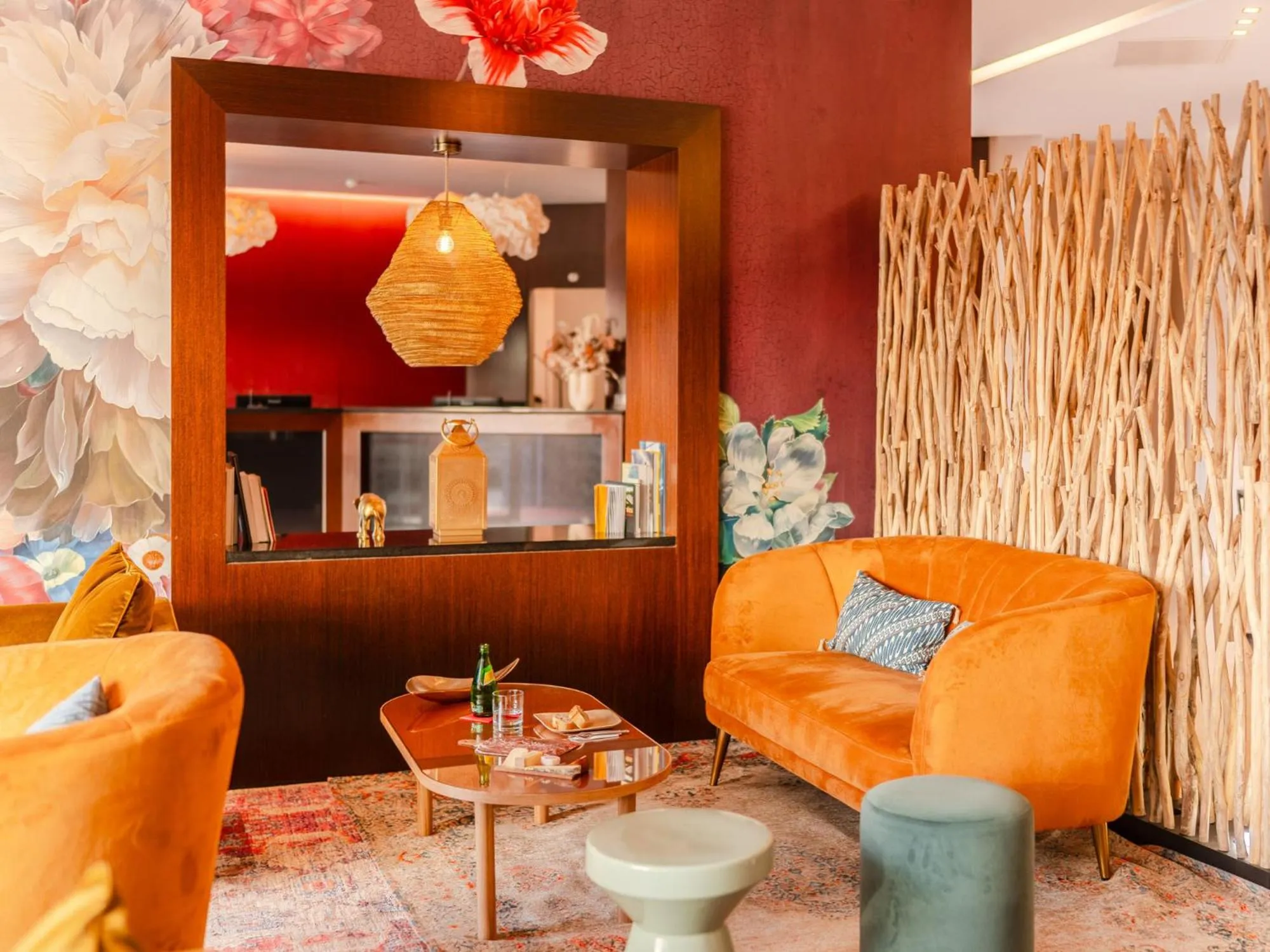 Living room in Residhome Nantes Berges De La Loire