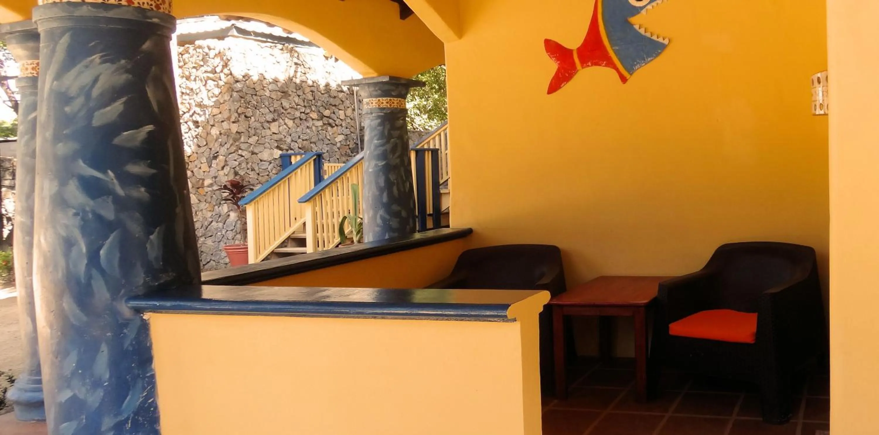 Seating area in Caribe Tesoro