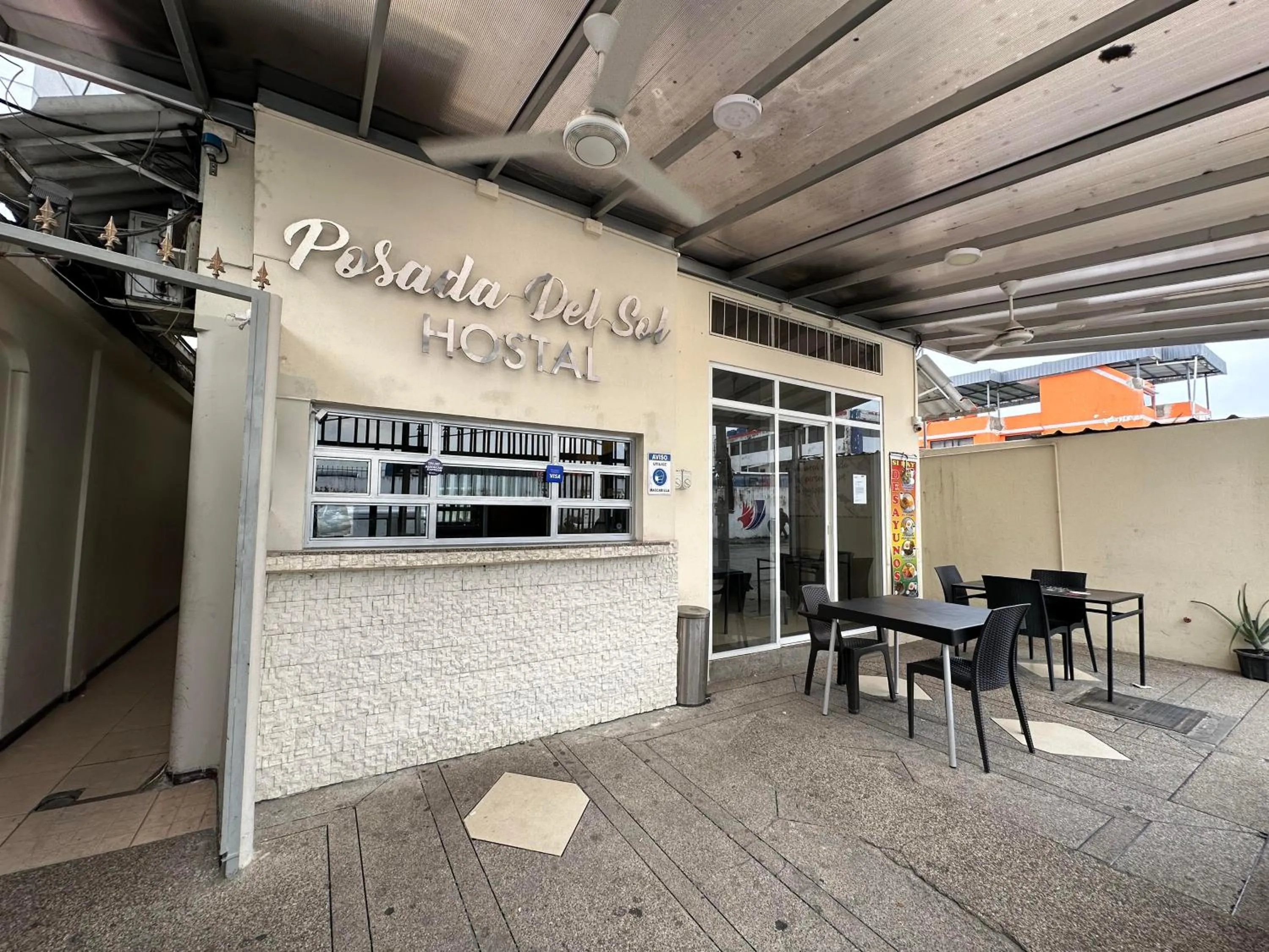 Property building in Hostal Posada Del Sol