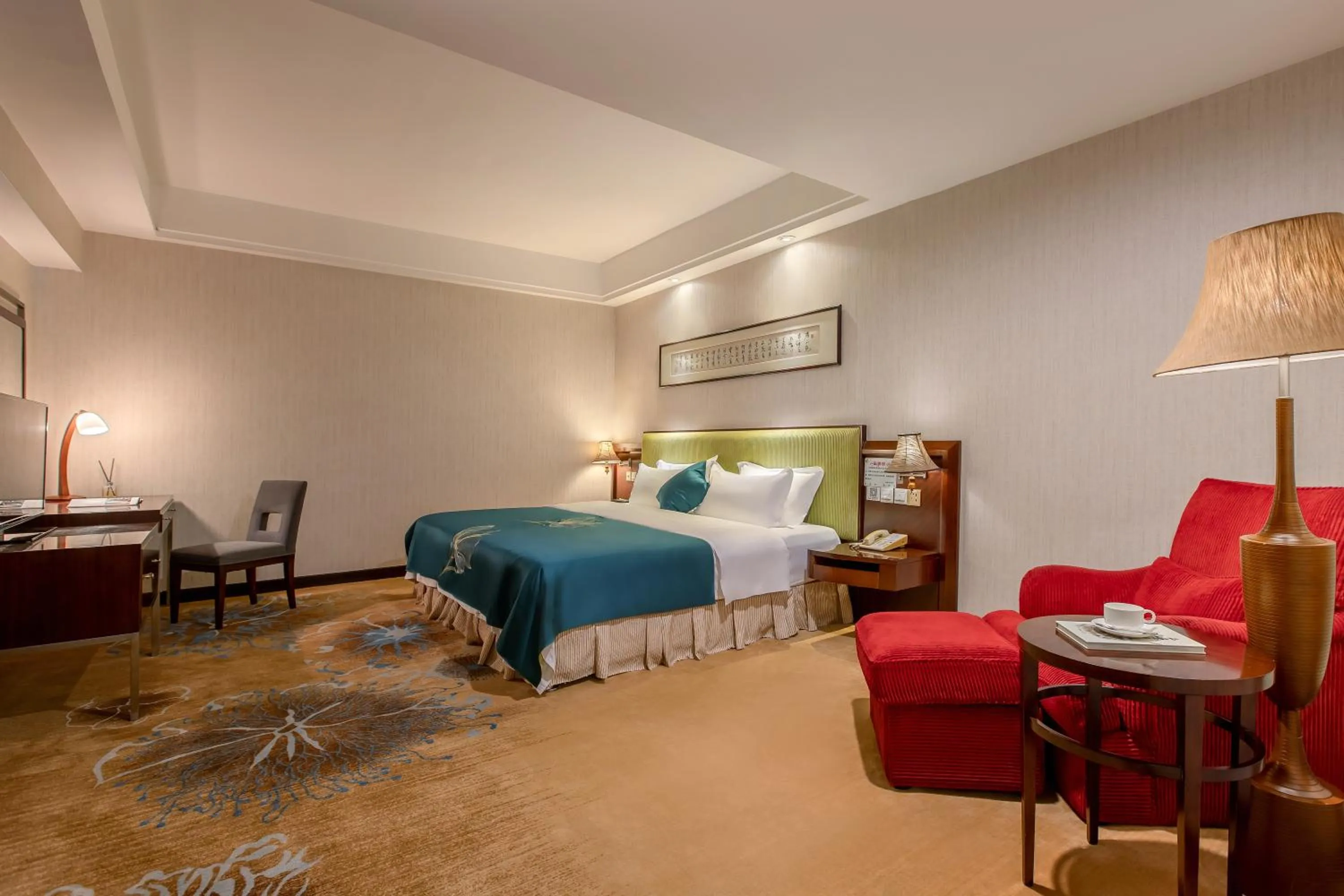 Bed in Shunde Grand View Hotel