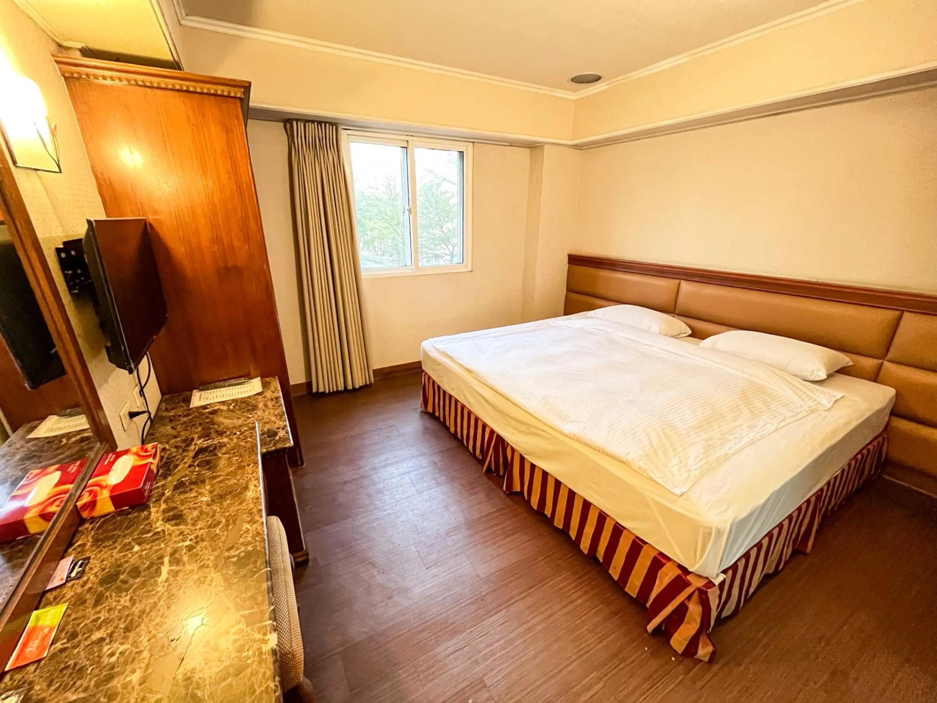 Bed in Spring Art Hotel