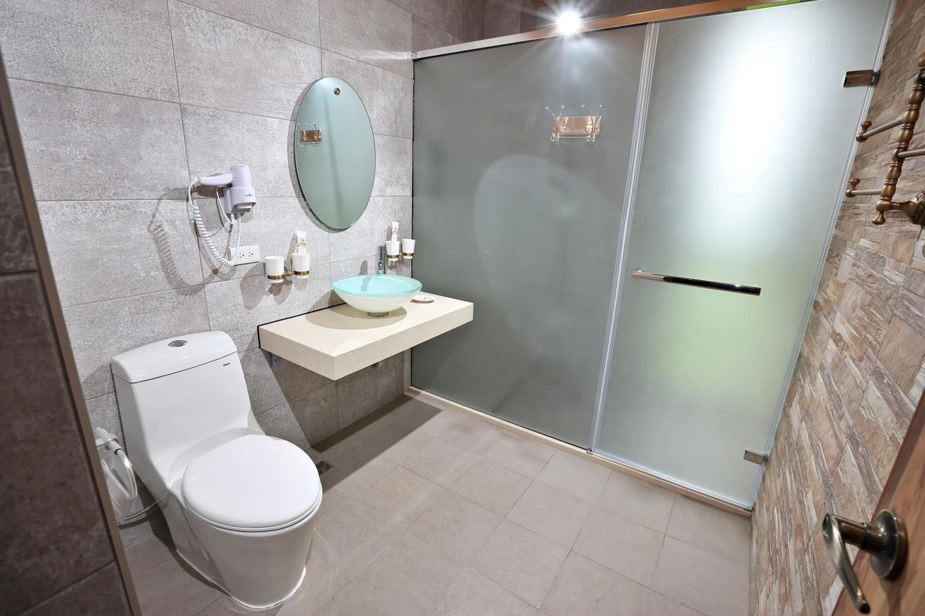 Bathroom in Green Resort