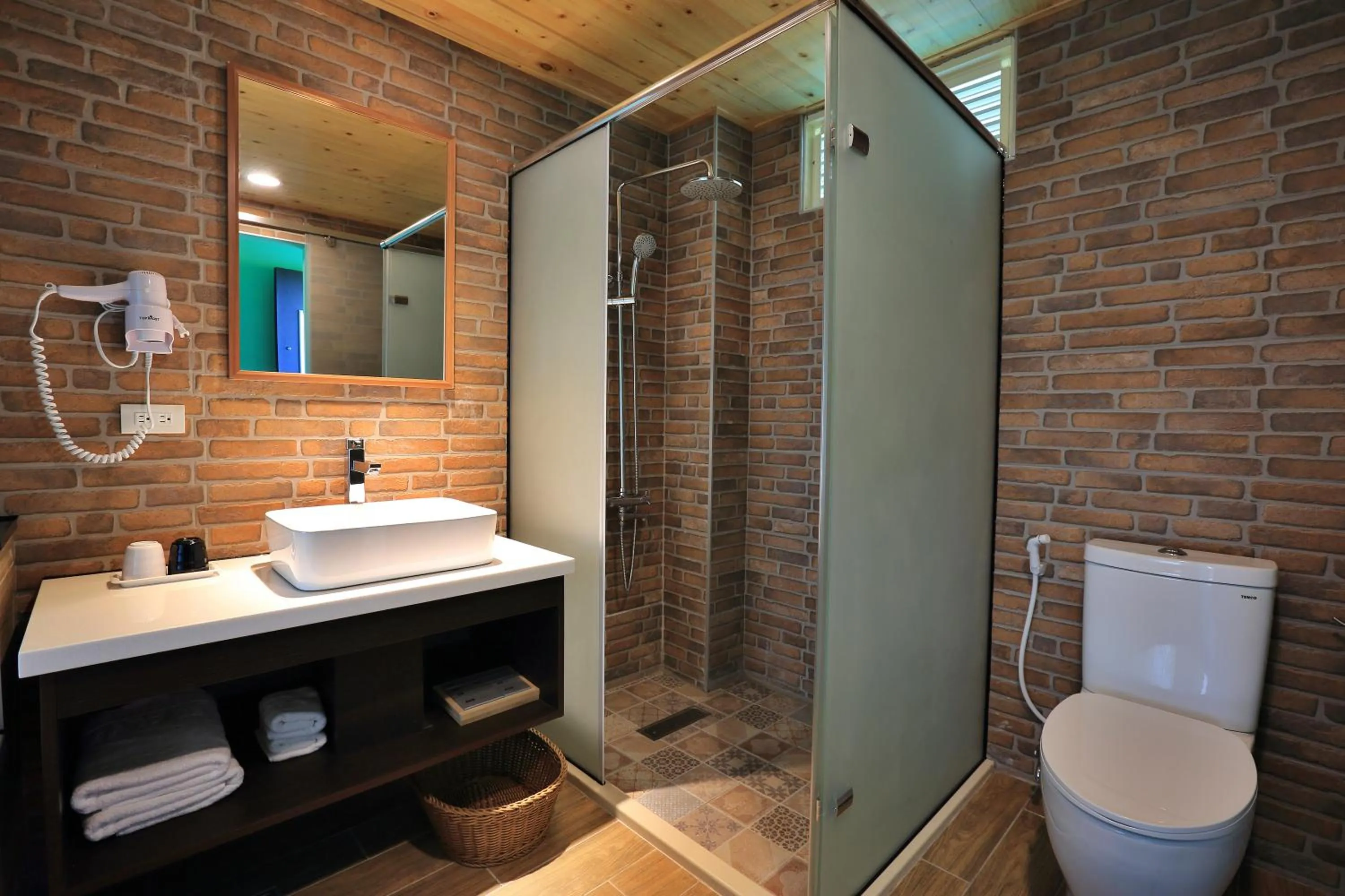 Bathroom in Green Resort