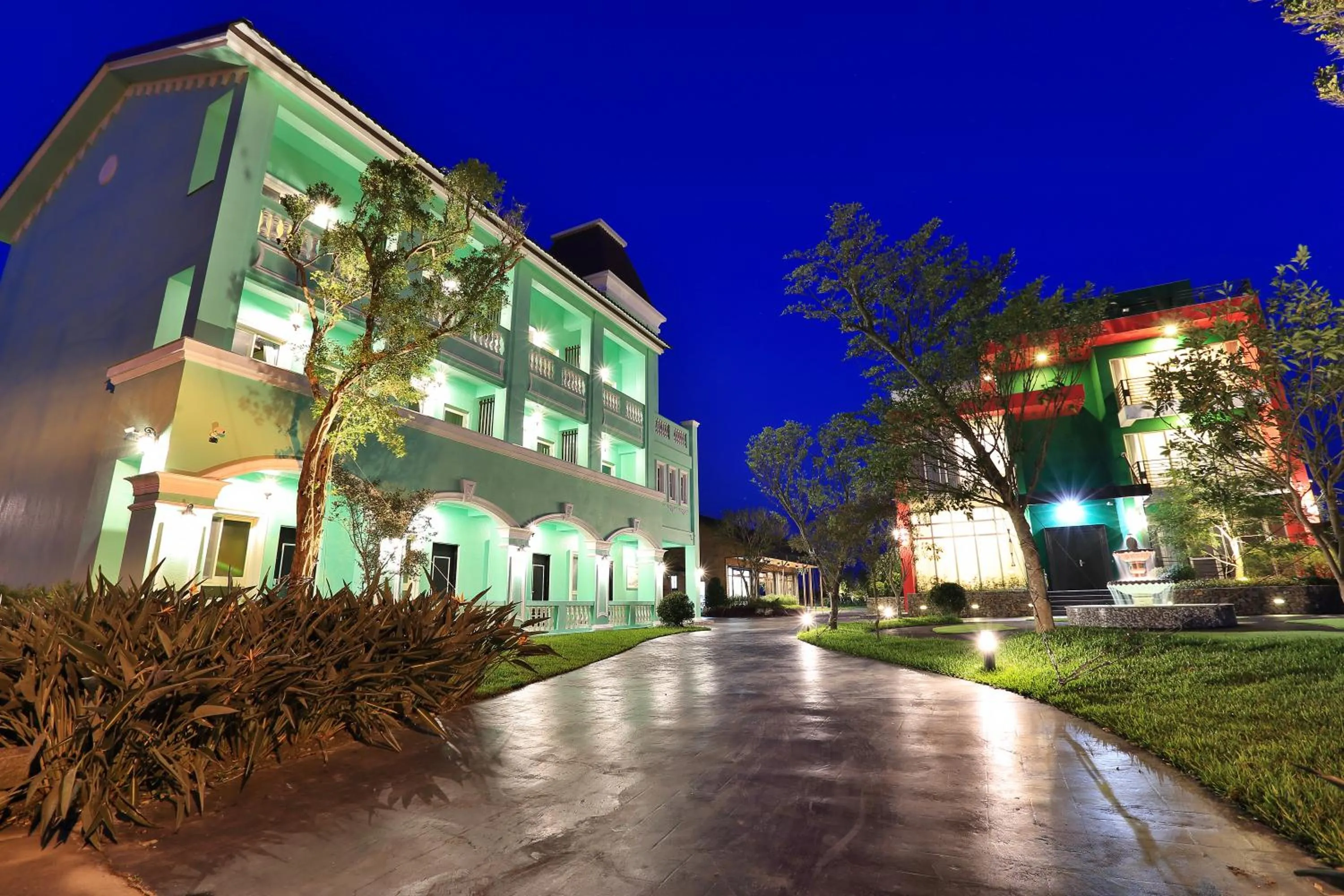 Property building in Green Resort