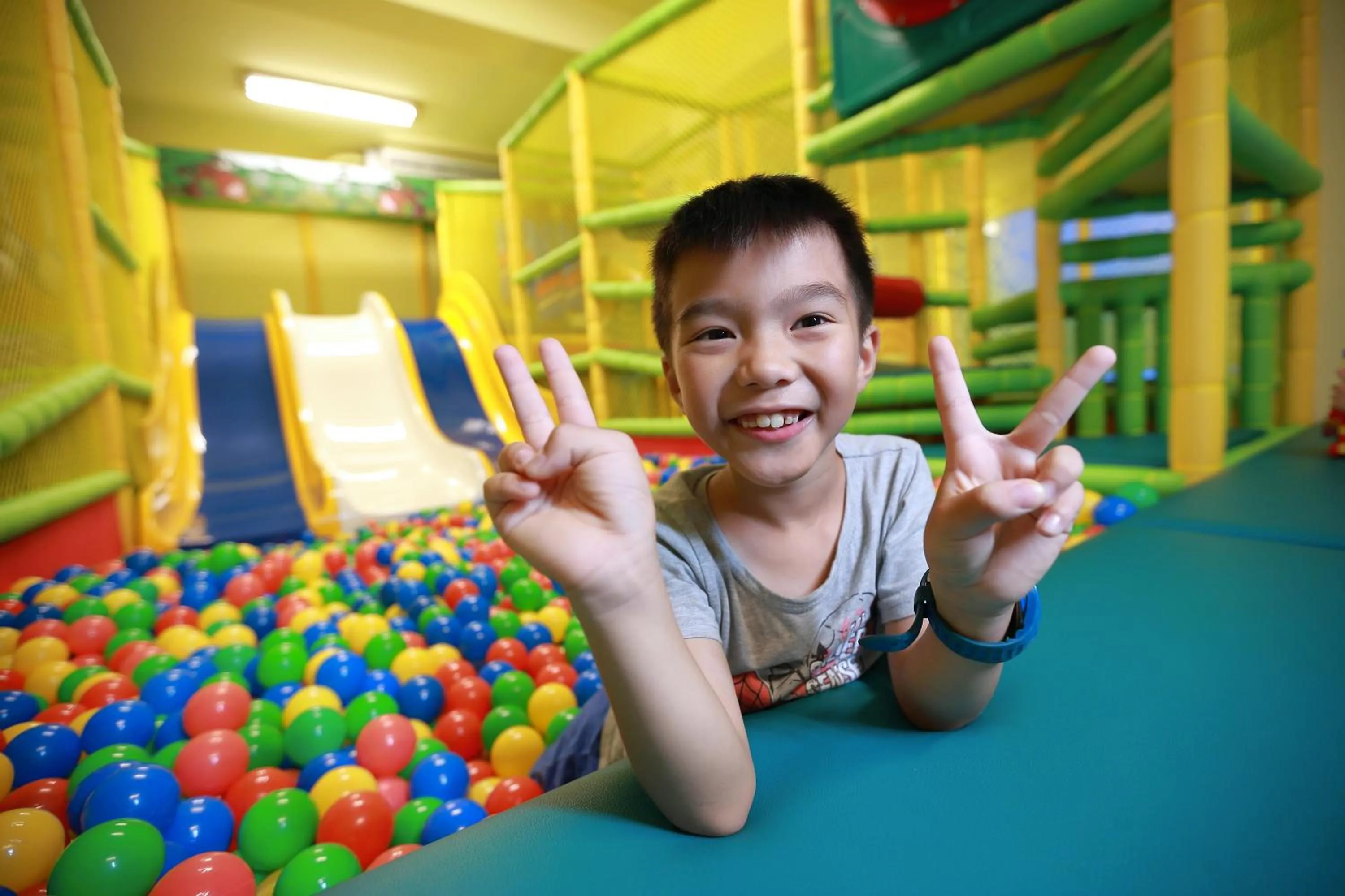 Children play ground in Green Resort