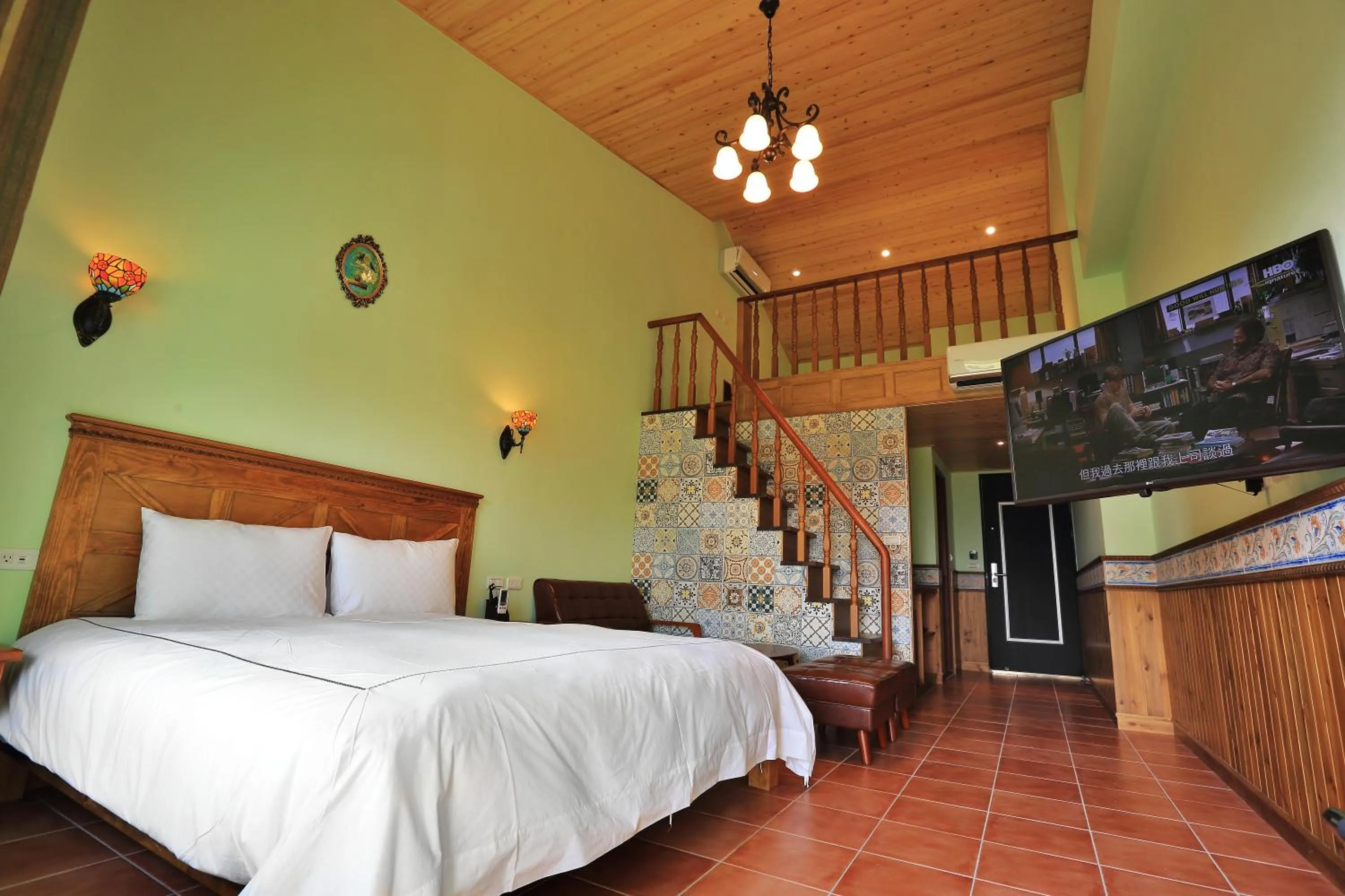 Photo of the whole room, Bed in Green Resort