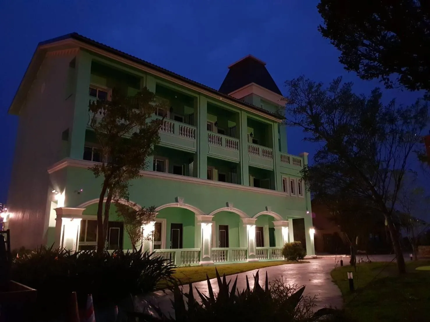 Property building in Green Resort