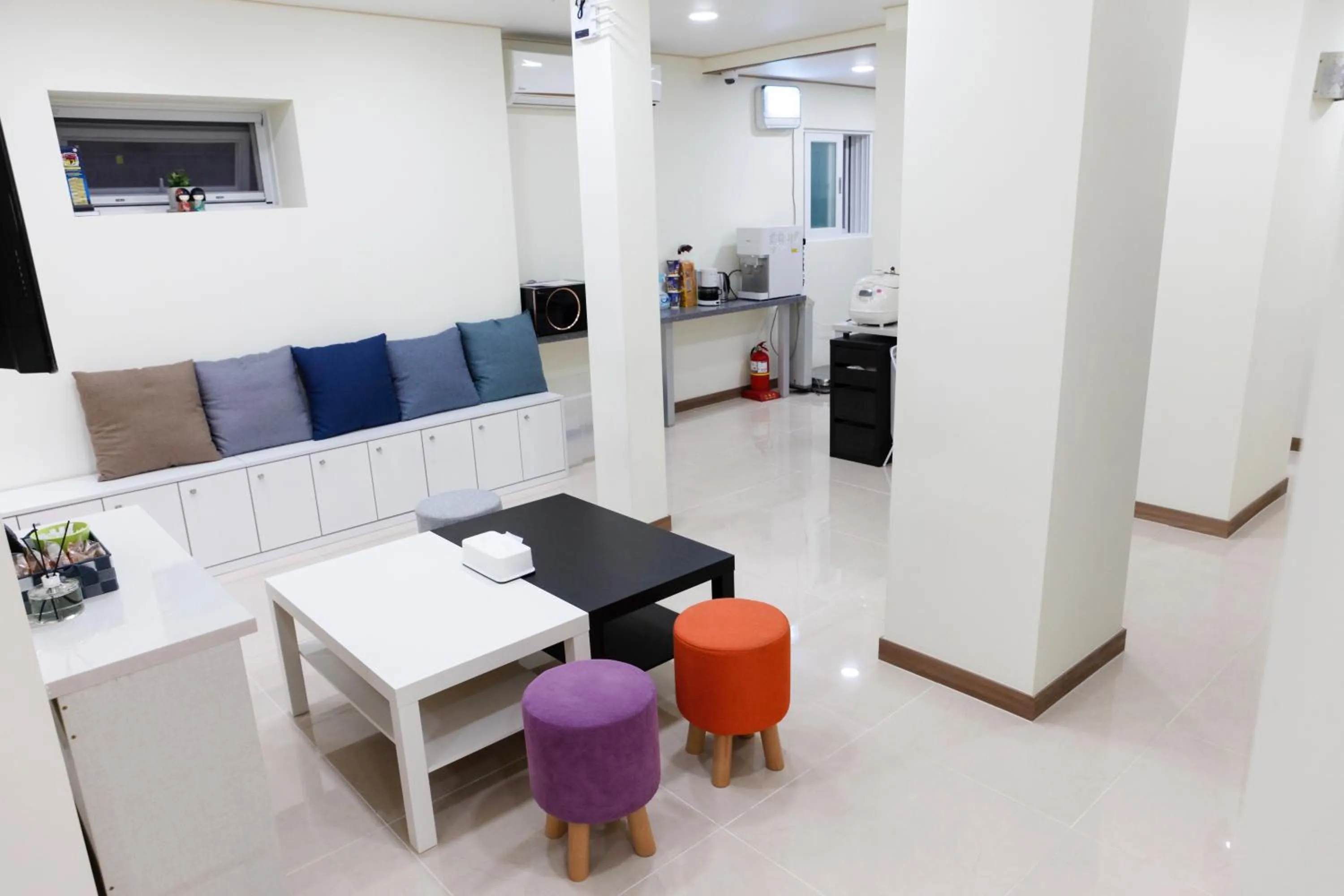 Living room in Namsan Gil House