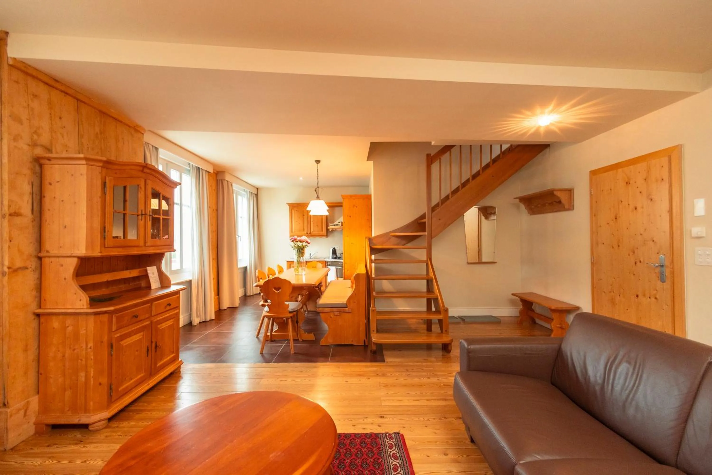 Kitchen or kitchenette in Hotel Bernina 1865 by Kleos Group Collection