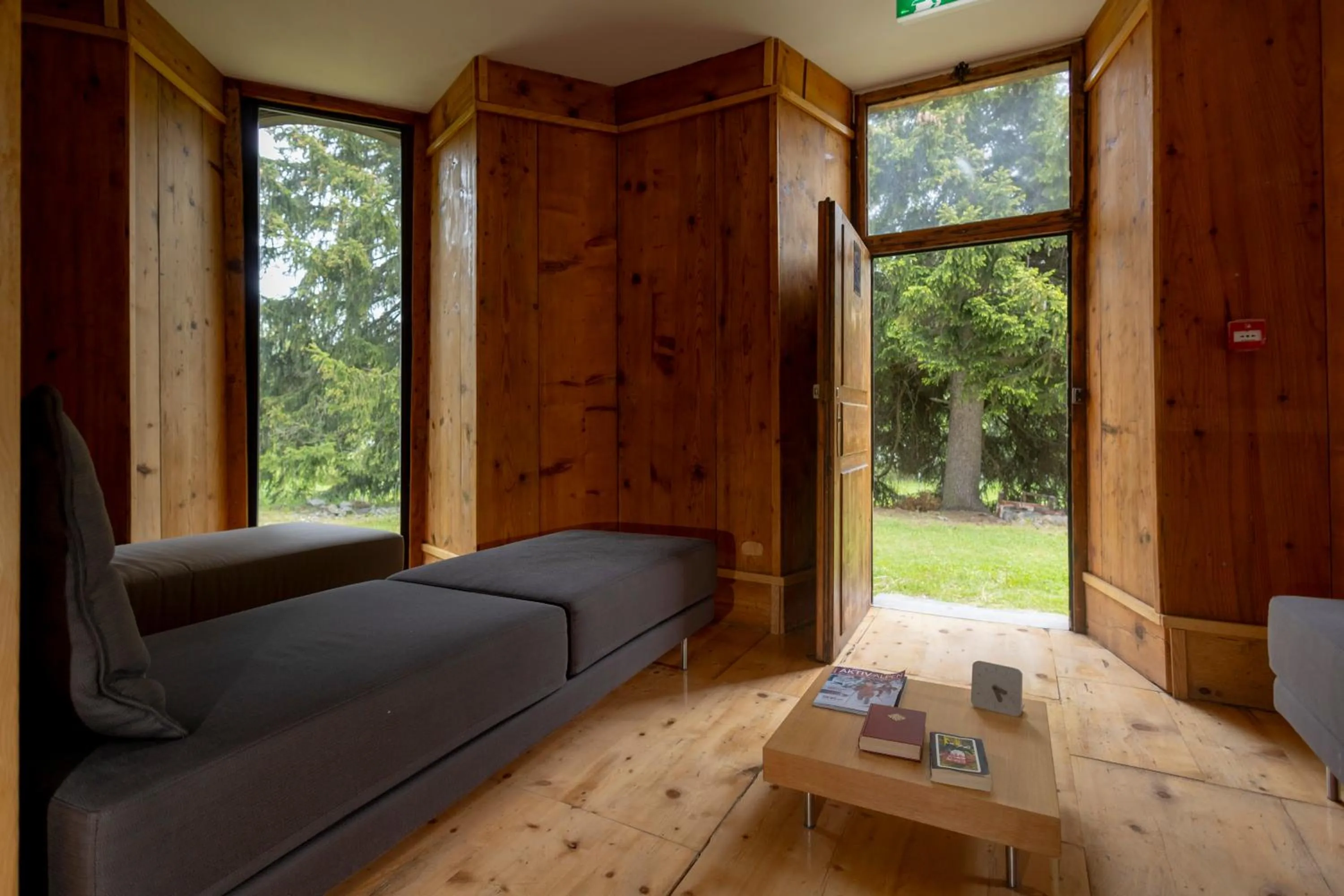 Patio in Hotel Bernina 1865 by Kleos Group Collection