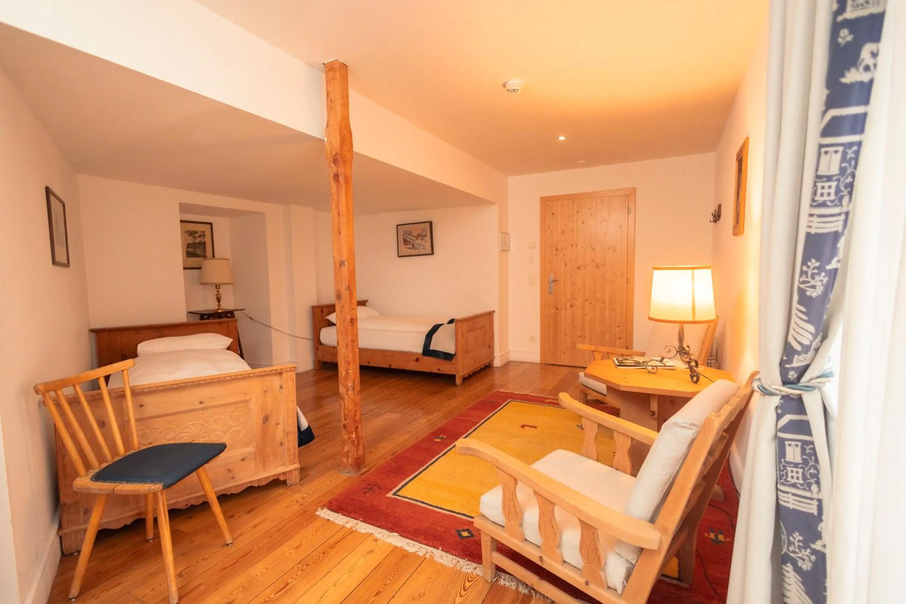 Bed in Hotel Bernina 1865 by Kleos Group Collection