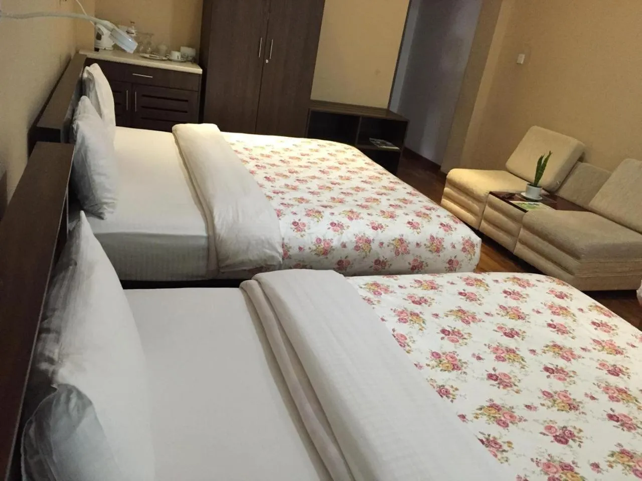 Bed in Panorama Green View Hotel Nuwara Eliya