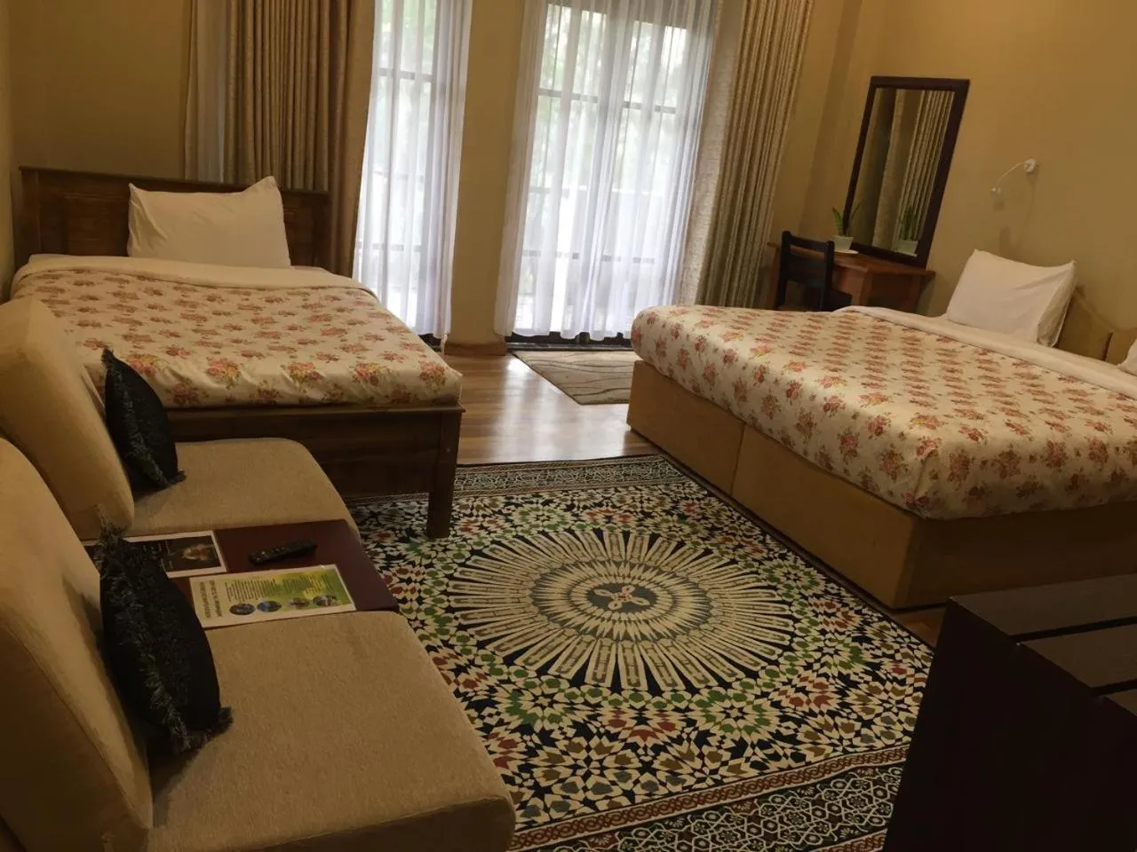 Bed in Panorama Green View Hotel Nuwara Eliya