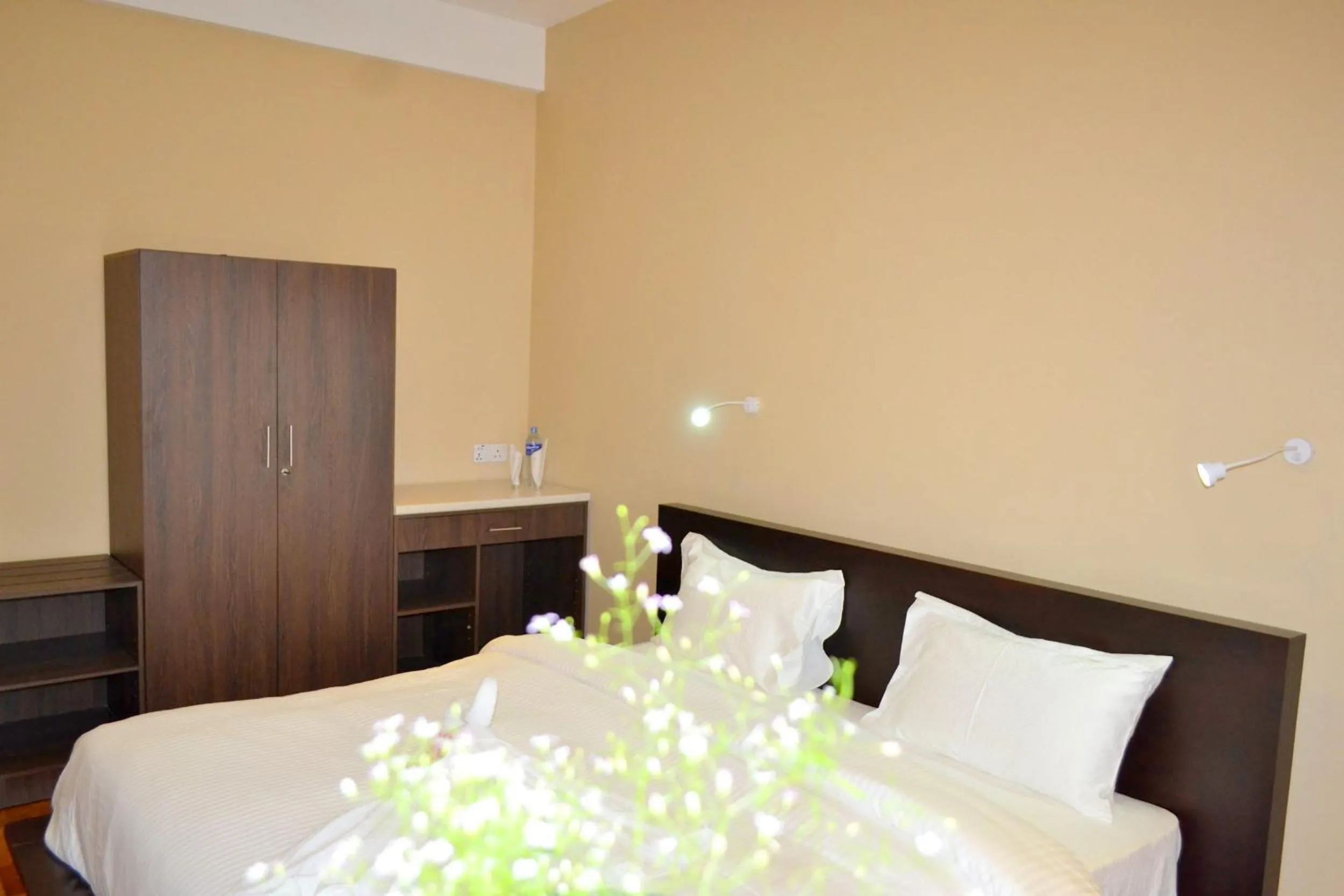 Bed in Panorama Green View Hotel Nuwara Eliya