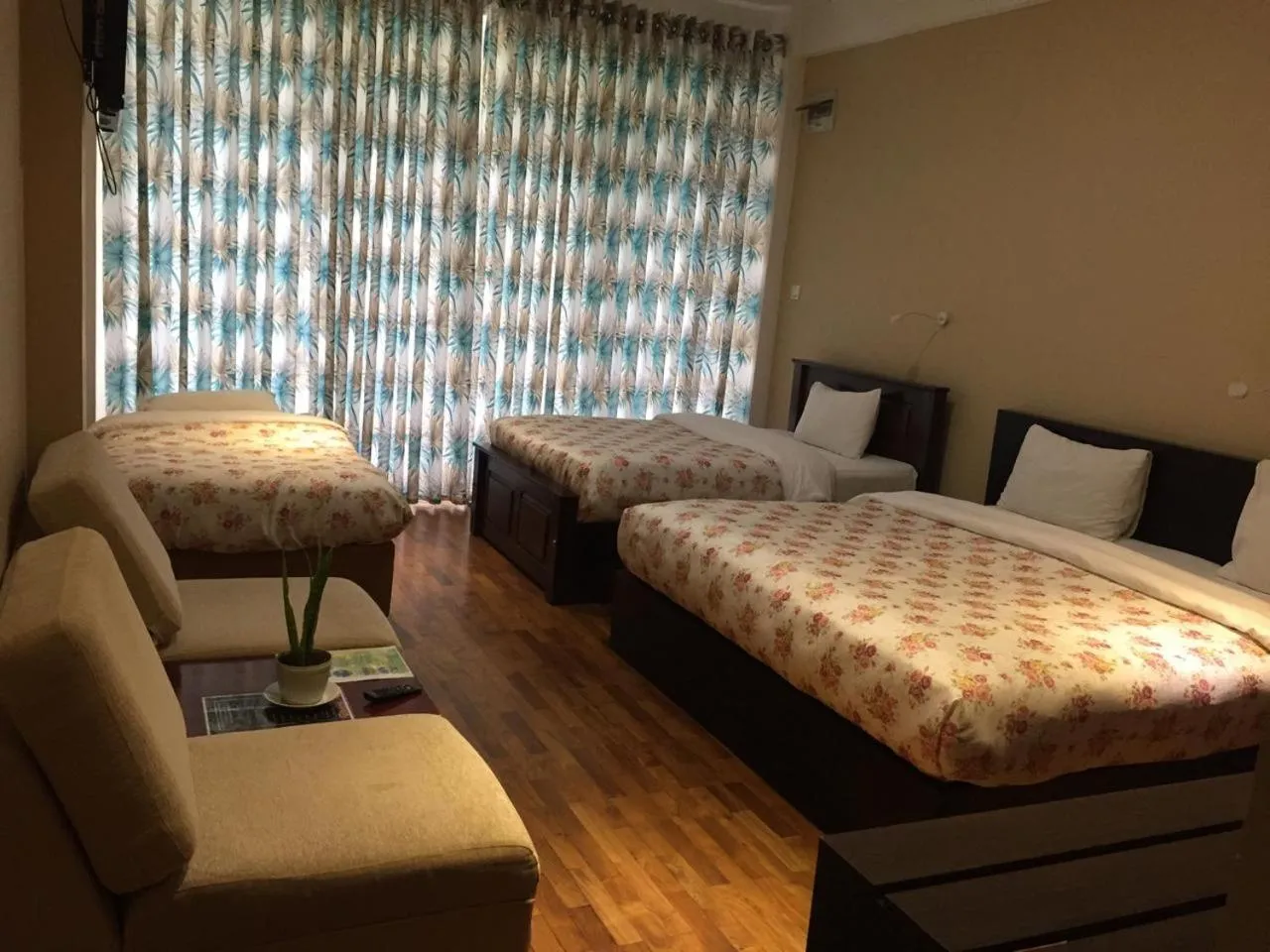 Bed in Panorama Green View Hotel Nuwara Eliya