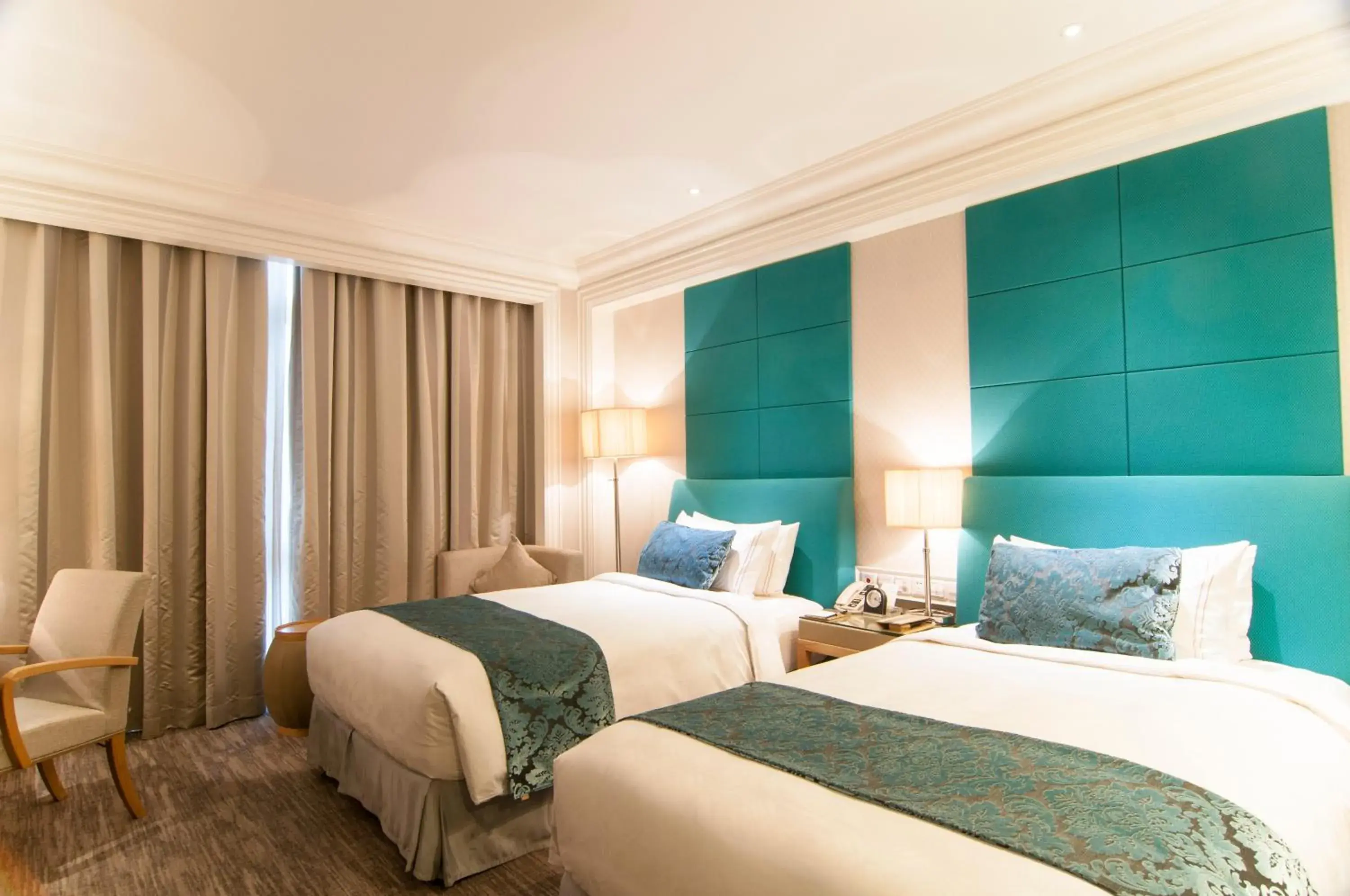 Superior Twin Room in Royal Grace Hotel Optics Valley Wuhan Superior Twin Room in Royal Grace Hotel Optics Valley Wuhan