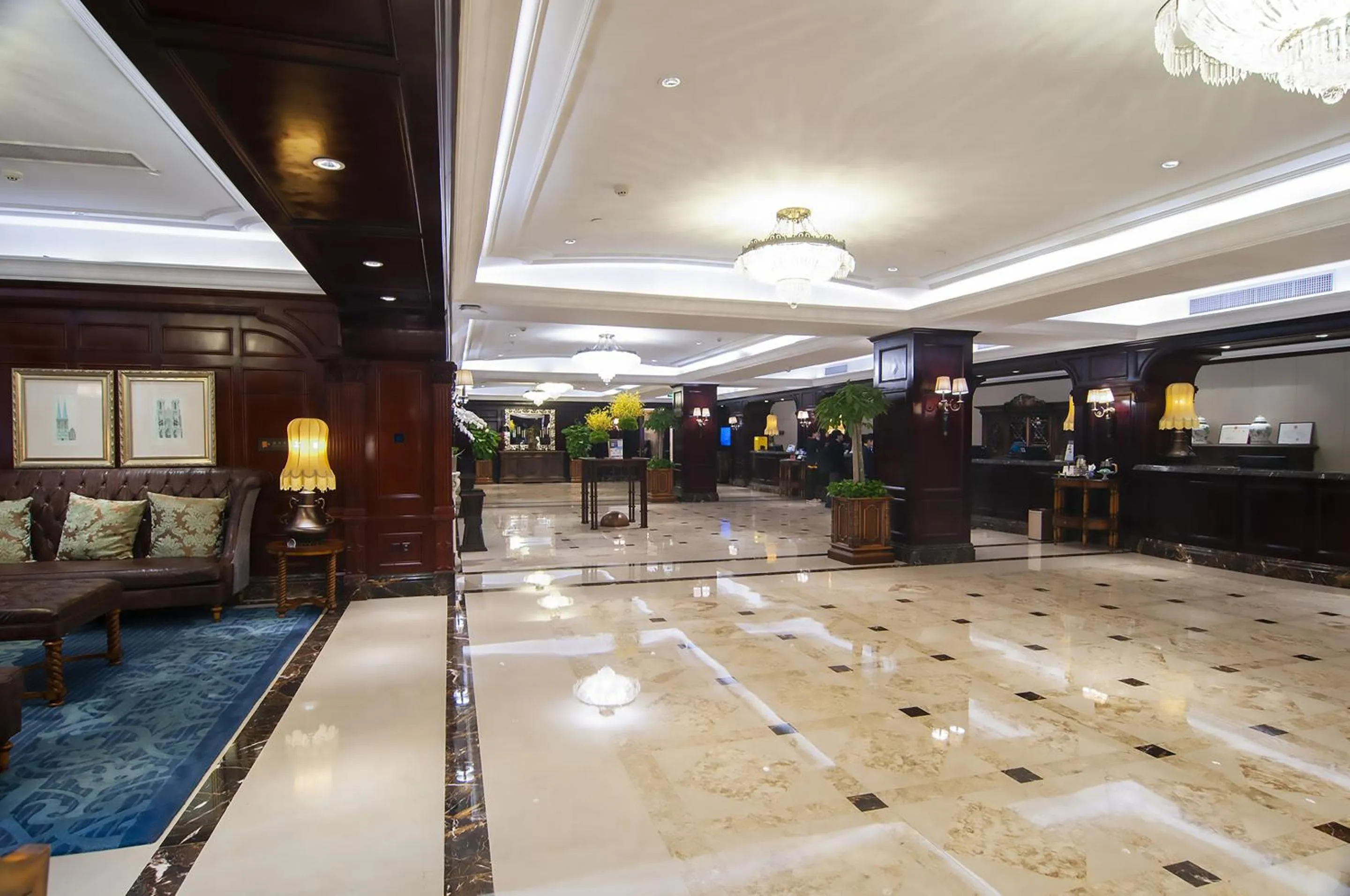 Lobby or reception in Royal Grace Hotel Optics Valley Wuhan