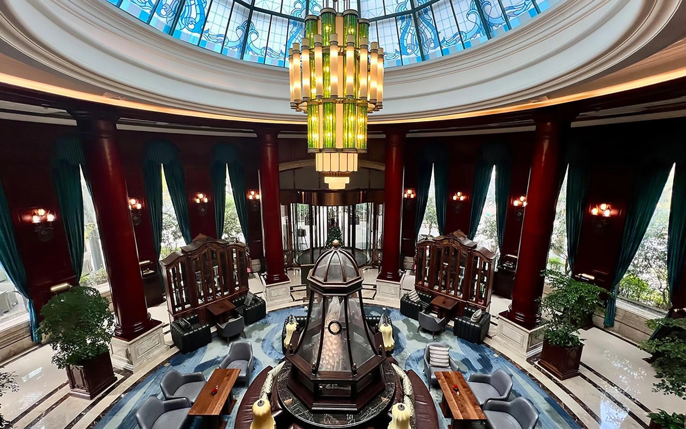 Seating area in Royal Grace Hotel Optics Valley Wuhan