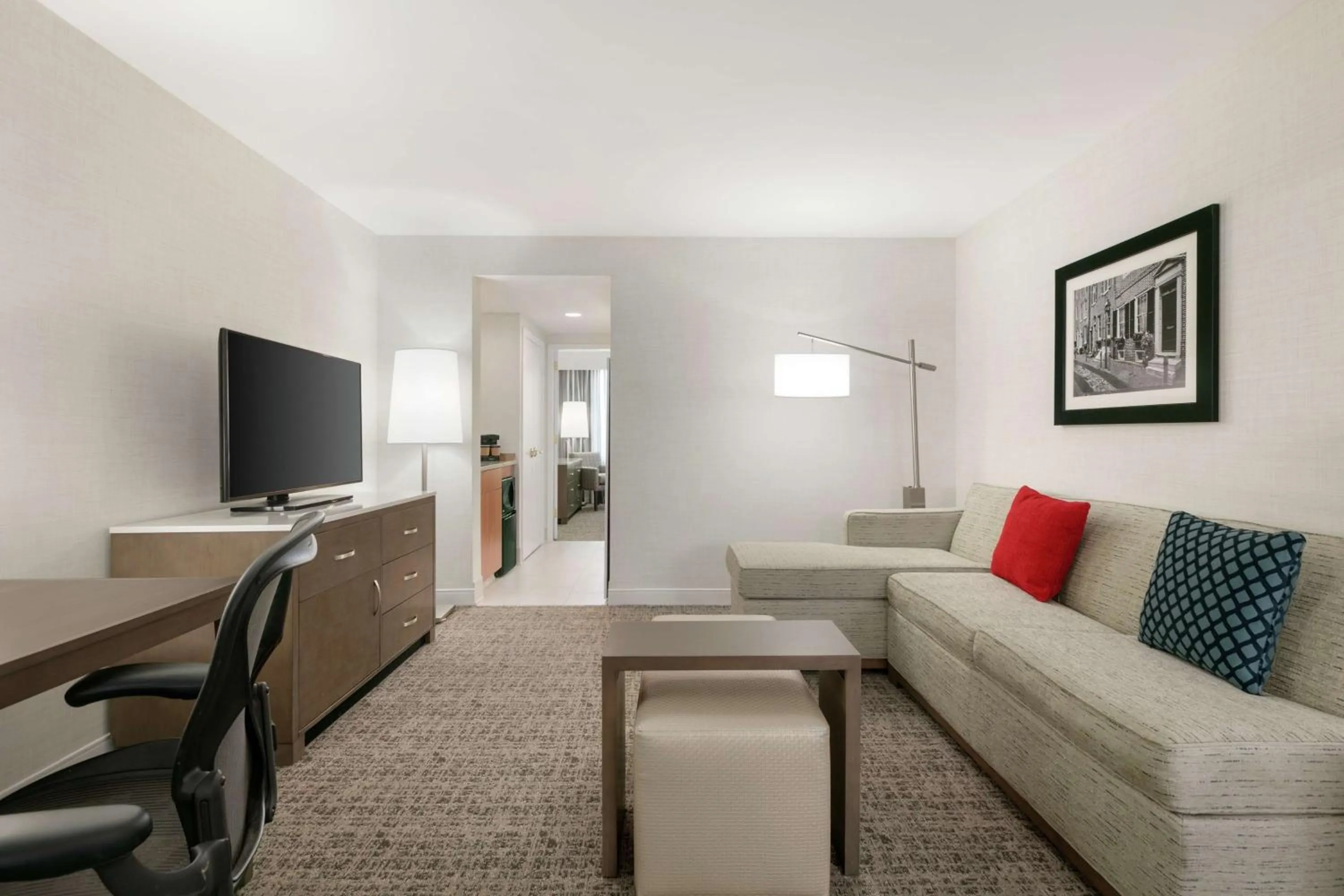 Bedroom in Embassy Suites by Hilton Philadelphia Valley Forge