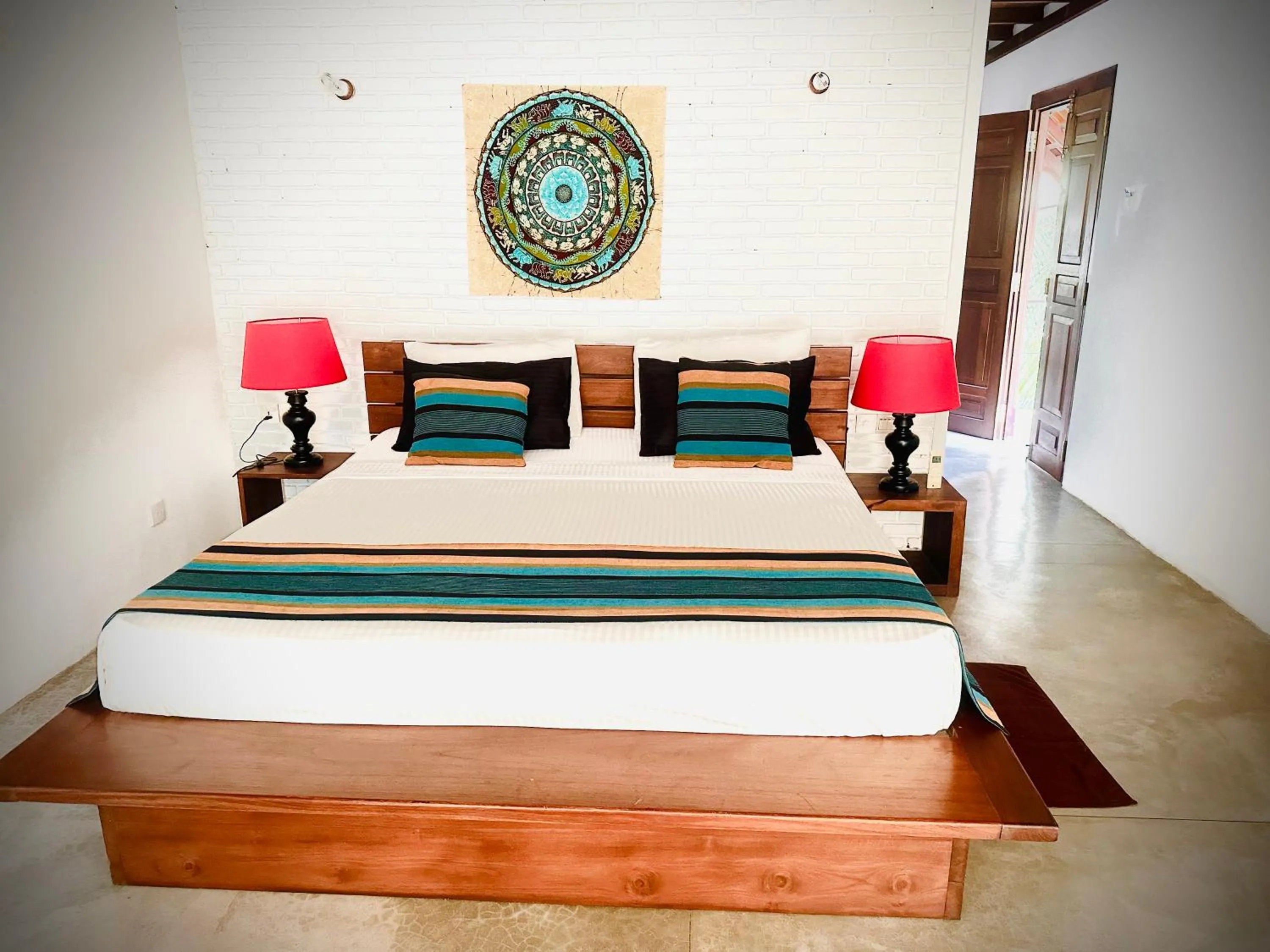 Bed in Eliyanth Udawalawe