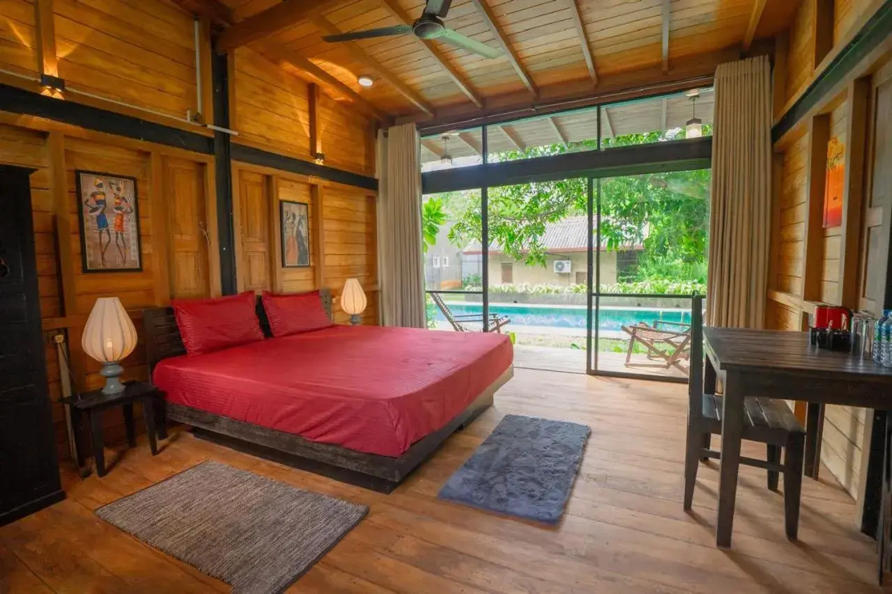 Double Room with Pool View in Eliyanth Udawalawe Double Room with Pool View in Eliyanth Udawalawe