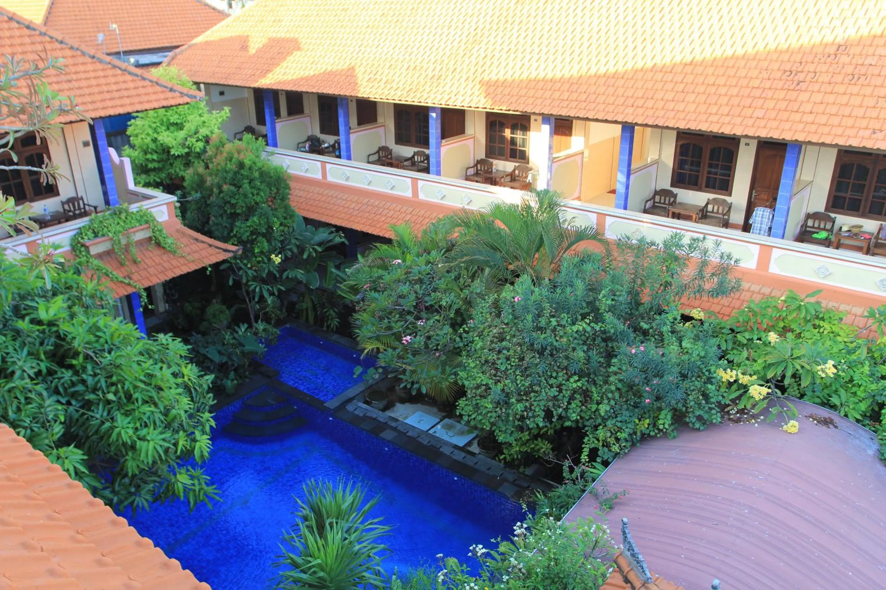 Swimming pool in Losmen Cempaka 3