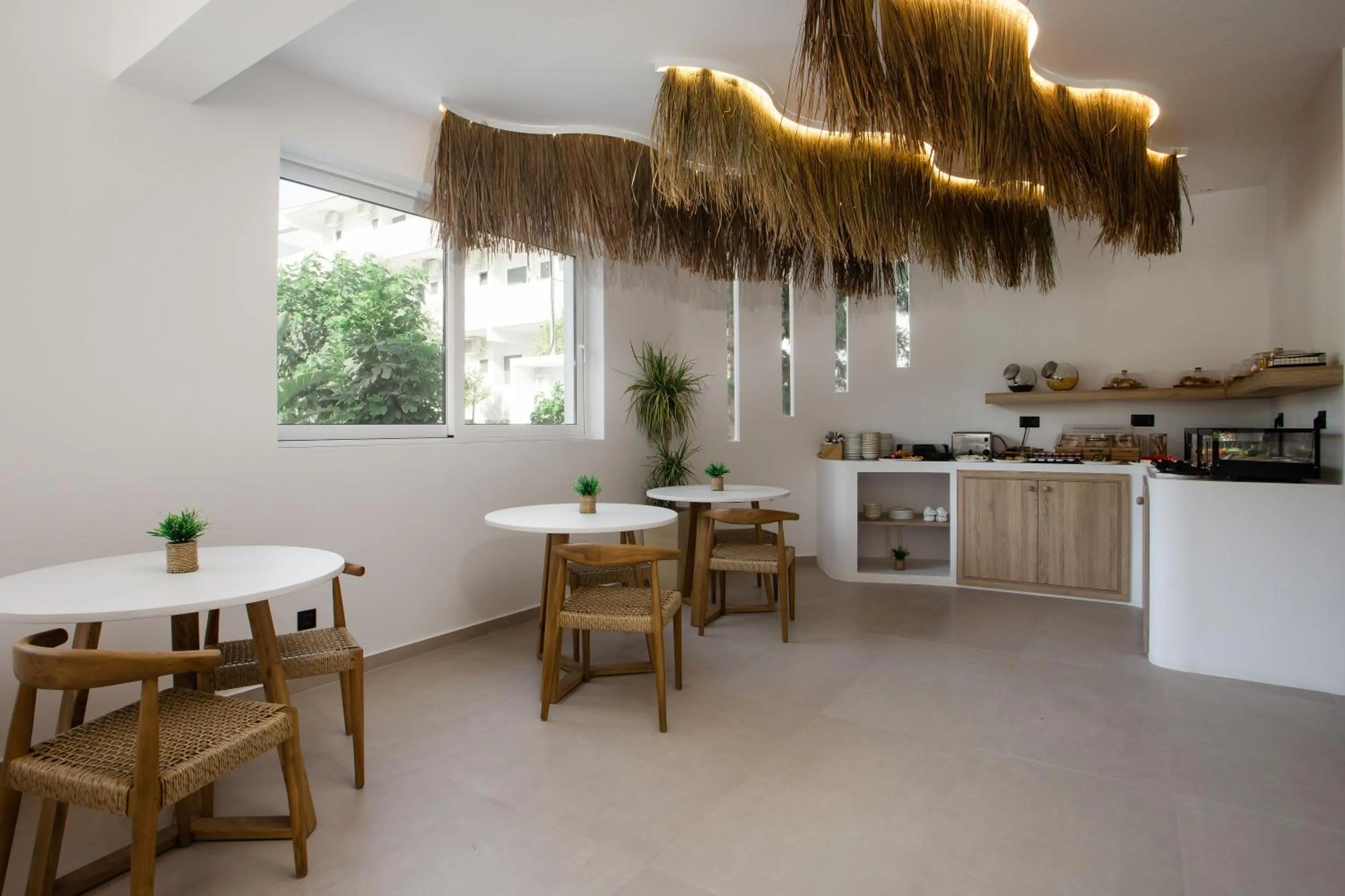 Seating area in Stay Helios