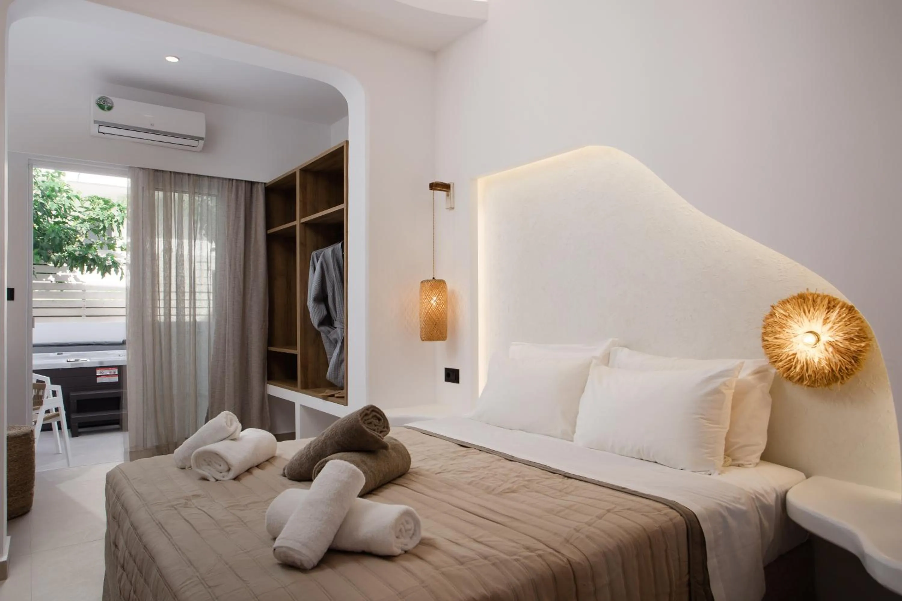 Bedroom, Bed in Stay Helios