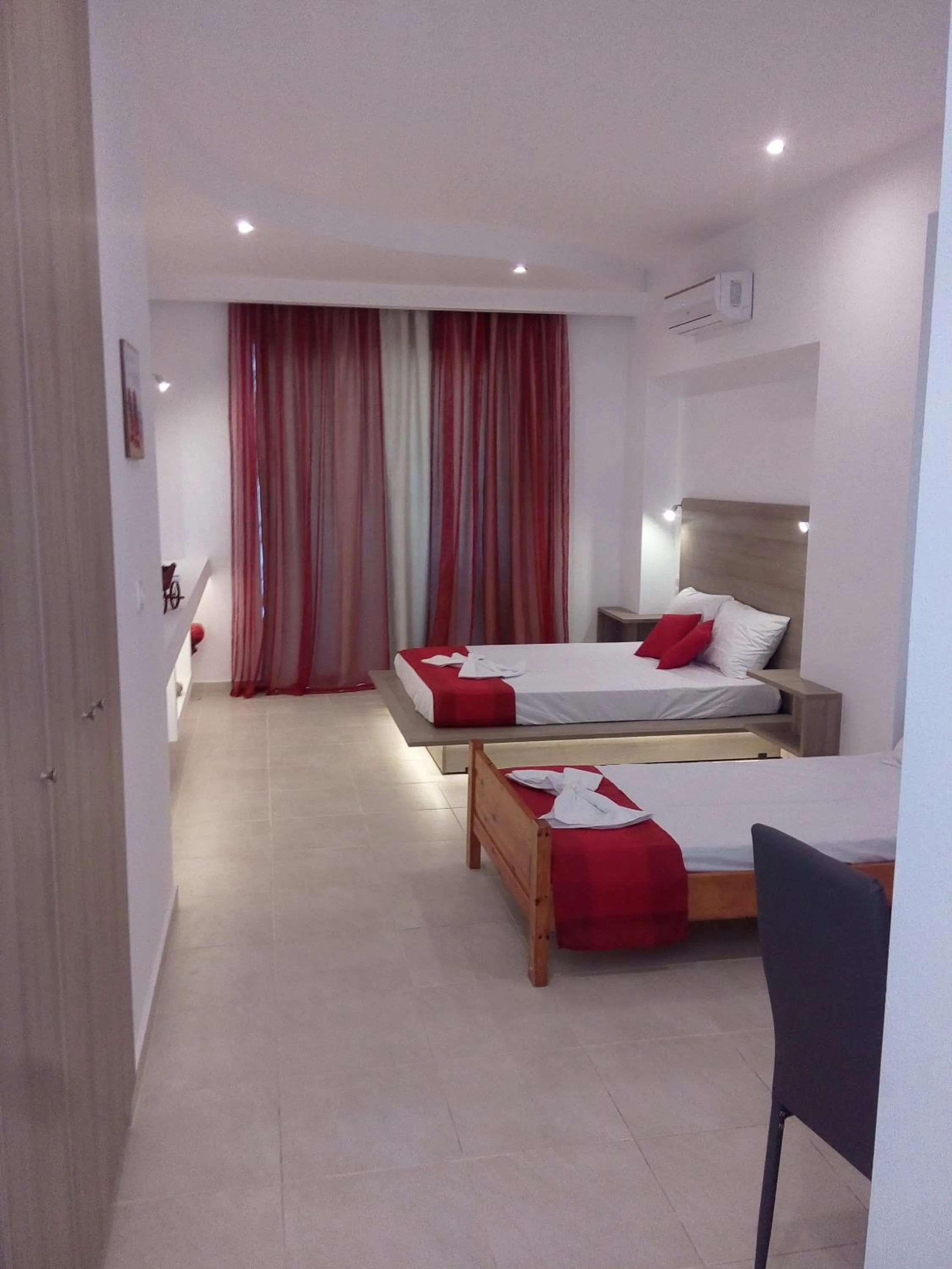 Property building, Bed in Stay Helios