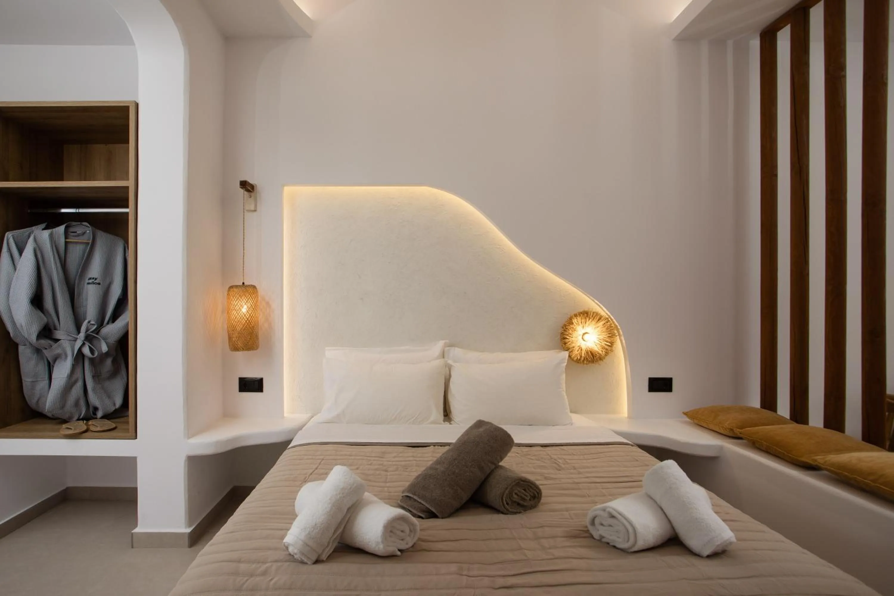 Bedroom, Bed in Stay Helios