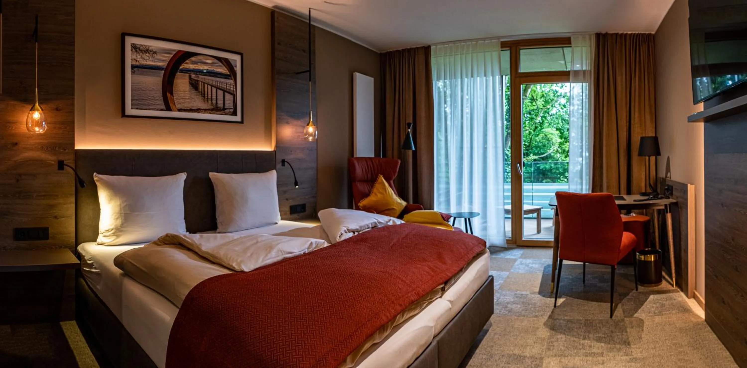 Bed in Waldhaus Jakob