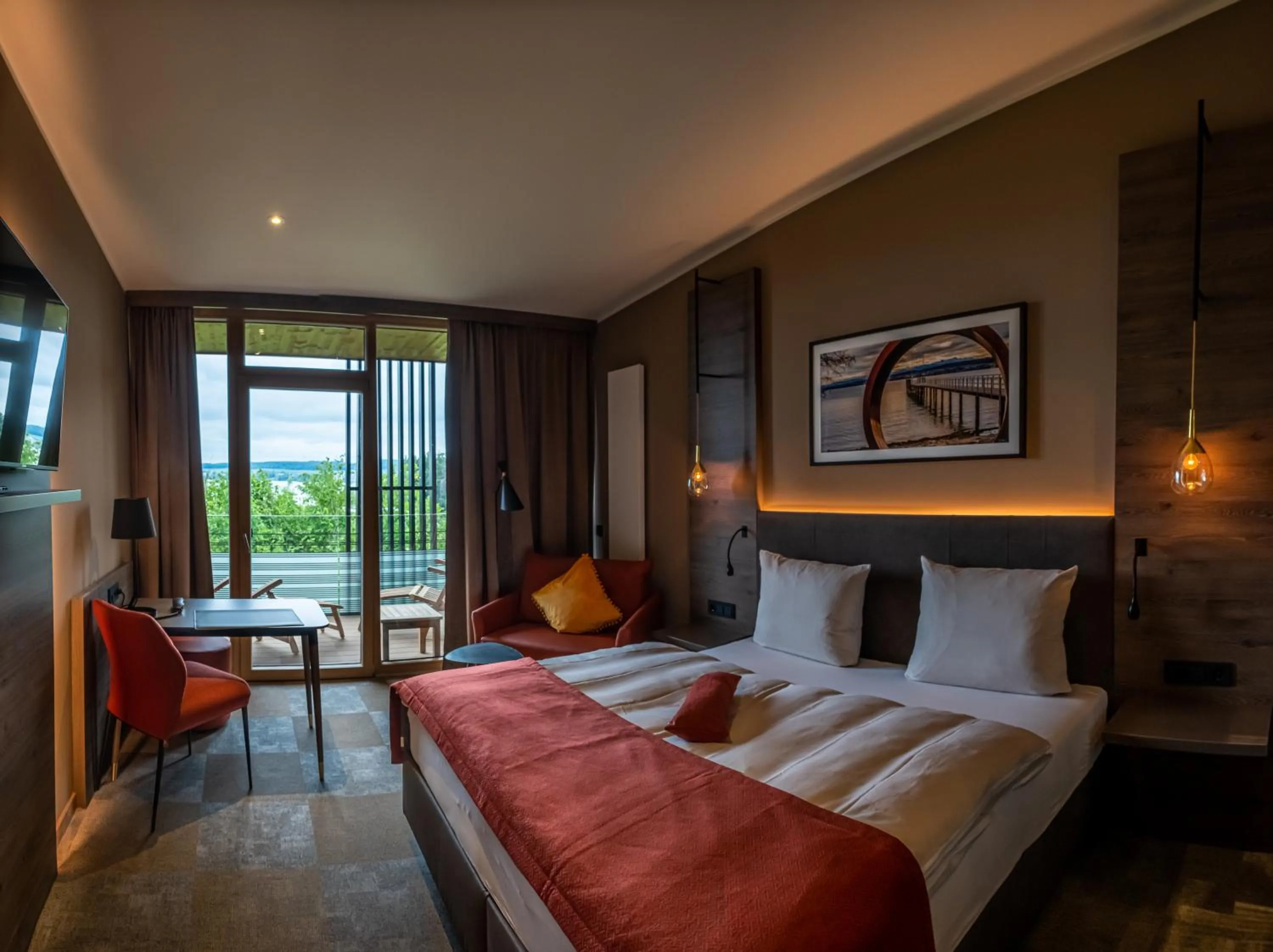 Bed in Waldhaus Jakob