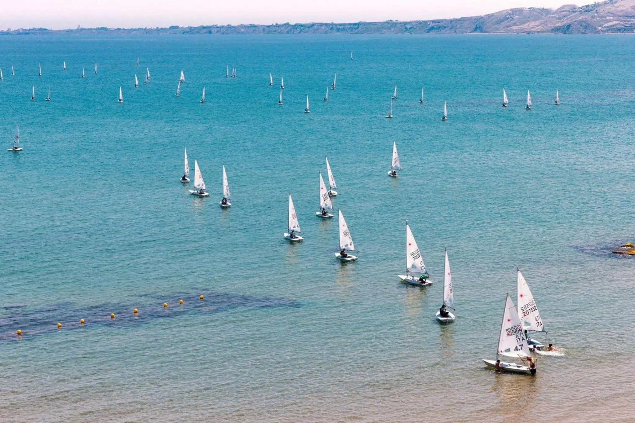 Beach in B&B Castello